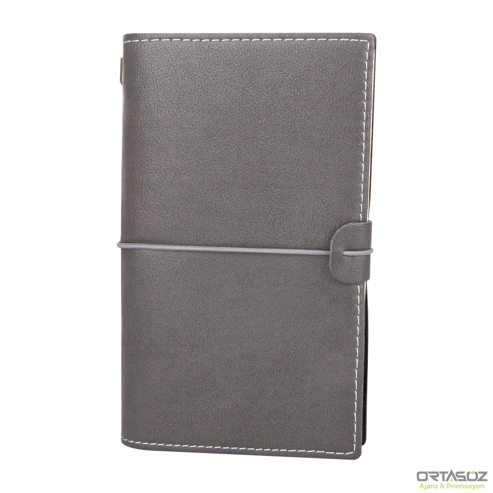 3100 KUĞULU SİYAH TARİHSİZ DEFTER (11,5X20 CM)