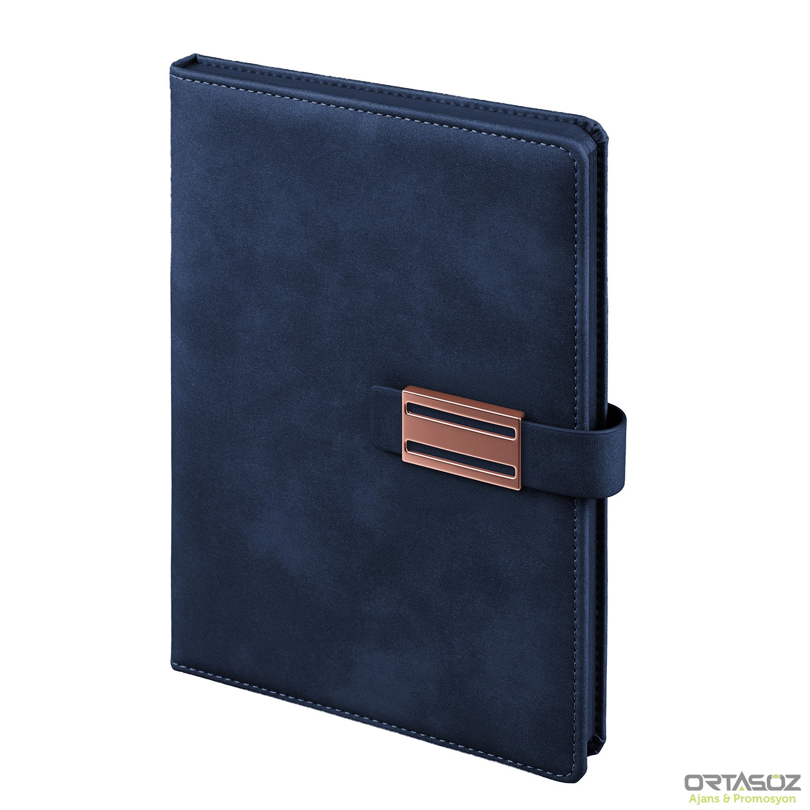 AKINCI LACİVERT TARİHSİZ DEFTER (15X21 CM)