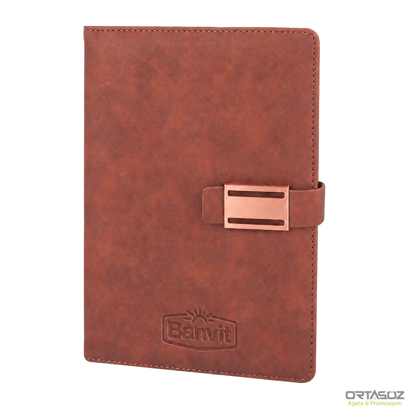 3101 AKINCI SİYAH TARİHSİZ DEFTER (15X21 CM)