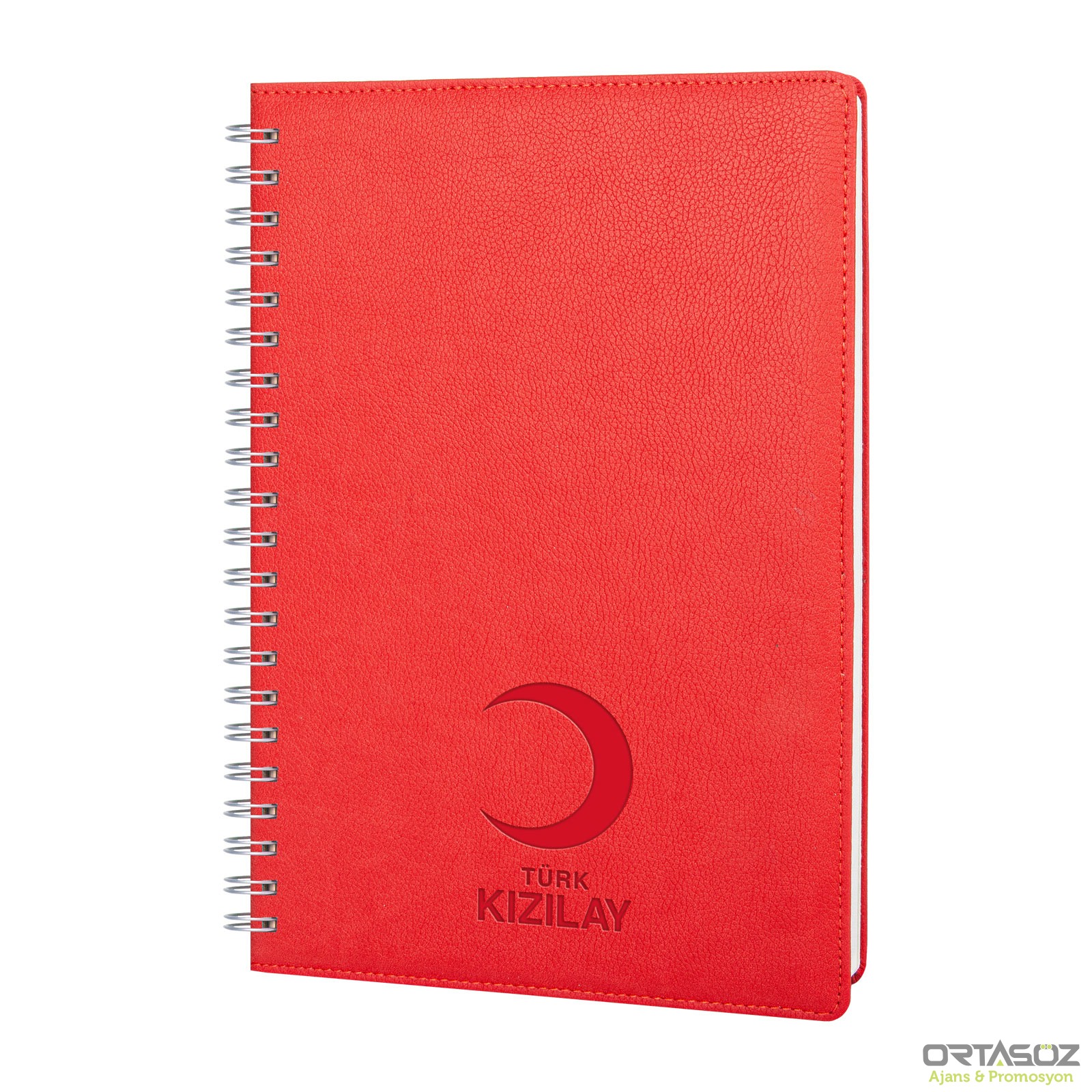 3106 PLEVNE SİYAH KARELİ TARİHSİZ SPİRALLİ DEFTER (20x28 CM)