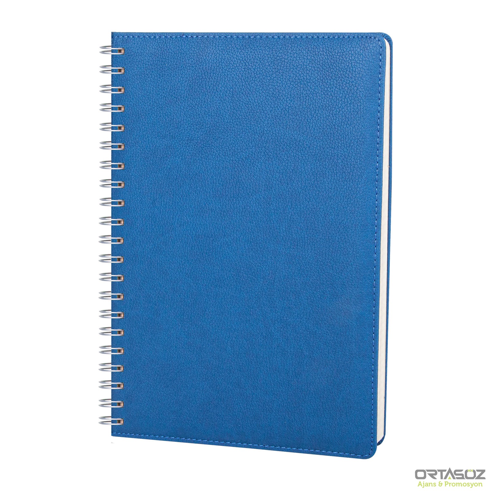 3106 PLEVNE SİYAH KARELİ TARİHSİZ SPİRALLİ DEFTER (20x28 CM)