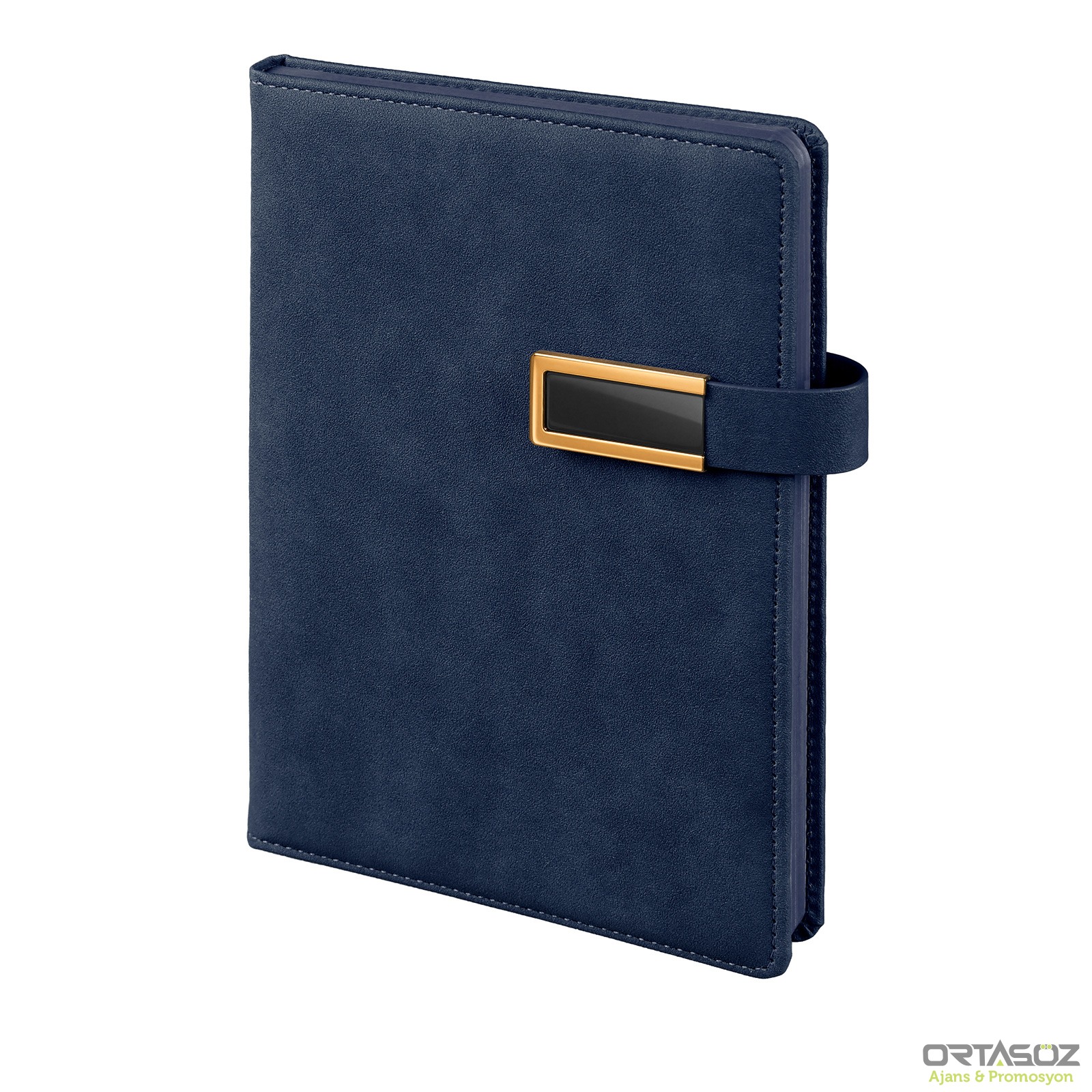 3117 ANAFARTALAR SİYAH TARİHSİZ DEFTER (15X21 CM)