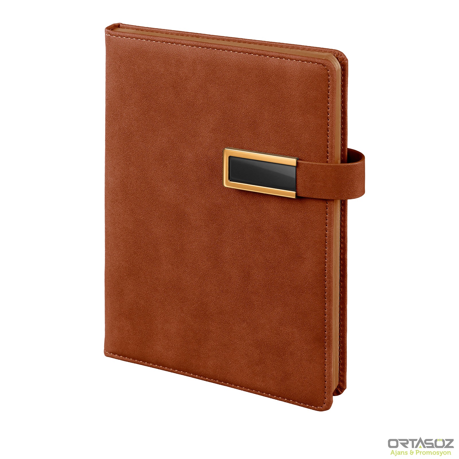 3117 ANAFARTALAR SİYAH TARİHSİZ DEFTER (15X21 CM)