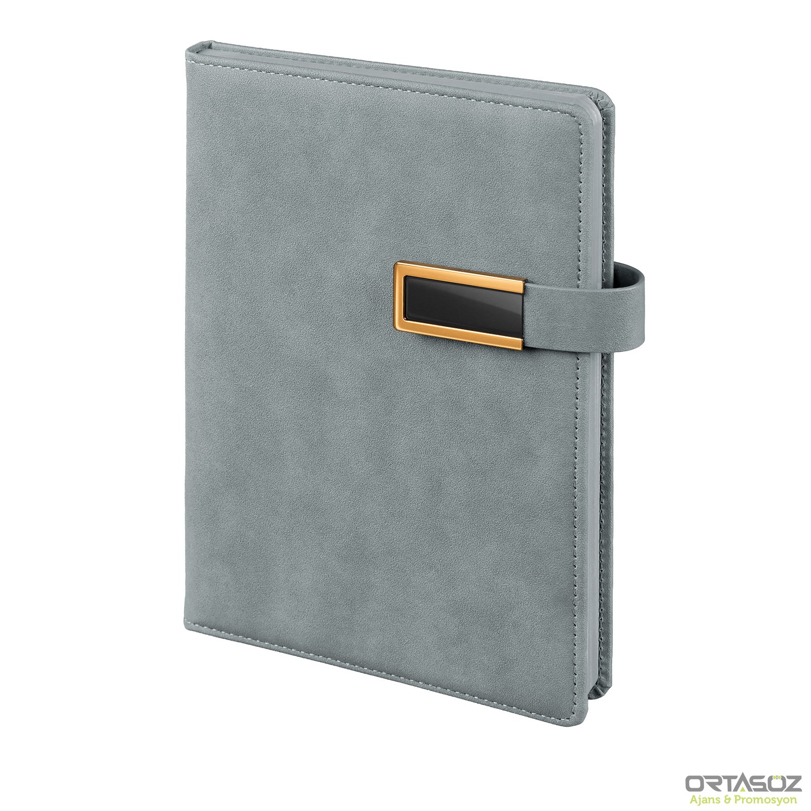 3117 ANAFARTALAR SİYAH TARİHSİZ DEFTER (15X21 CM)