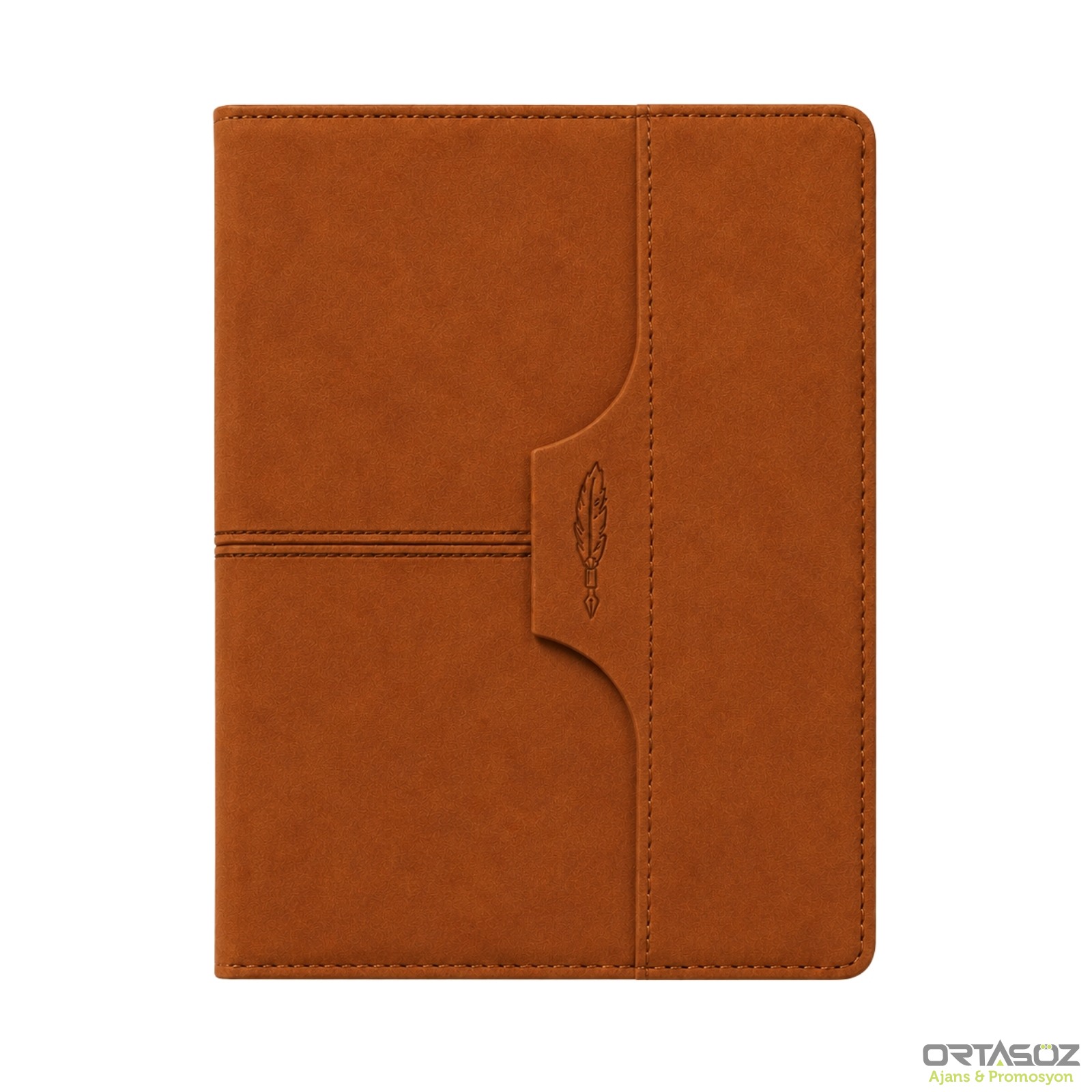 3121 ATAKULE SİYAH TARİHSİZ DEFTER (15X21 CM)