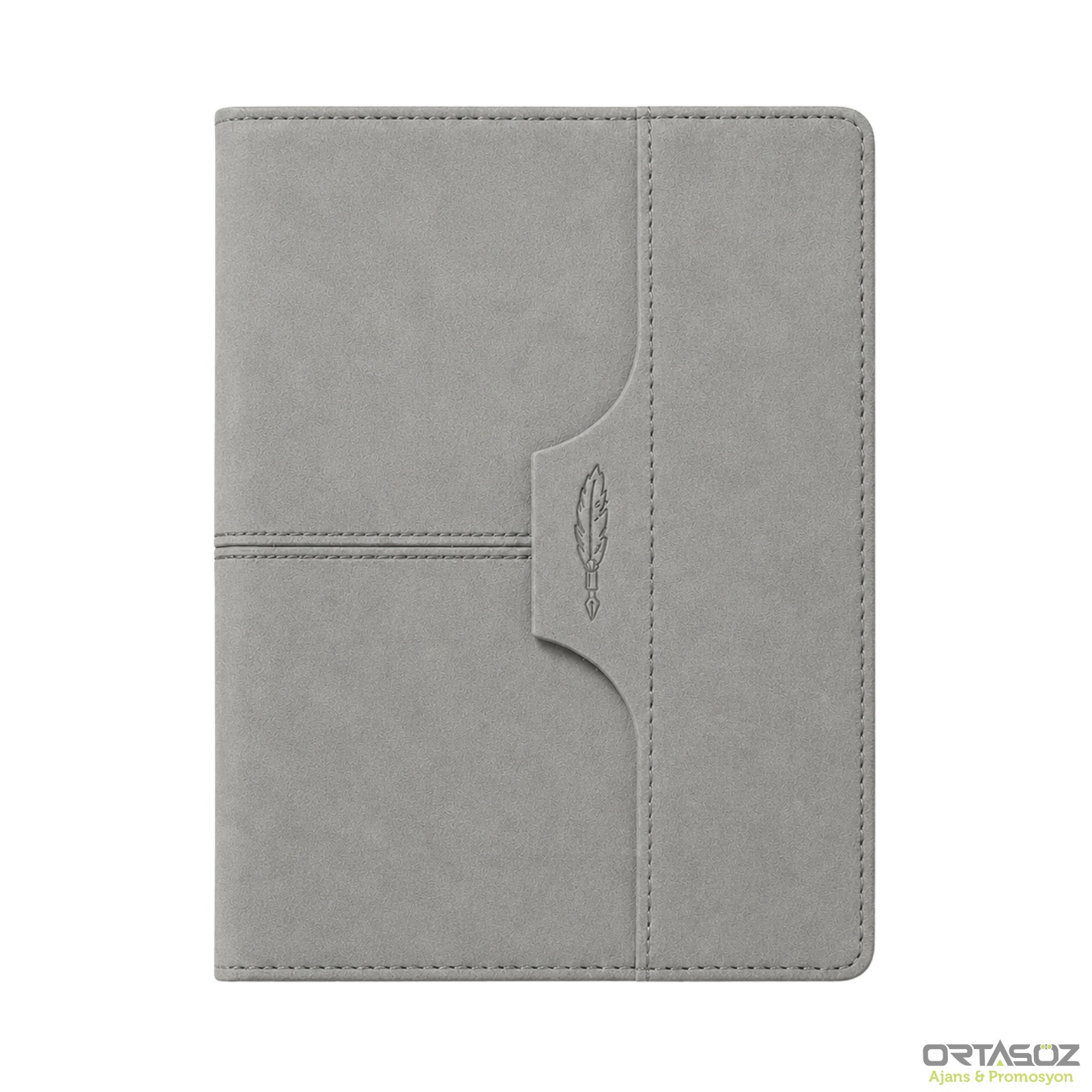 3121 ATAKULE SİYAH TARİHSİZ DEFTER (15X21 CM)