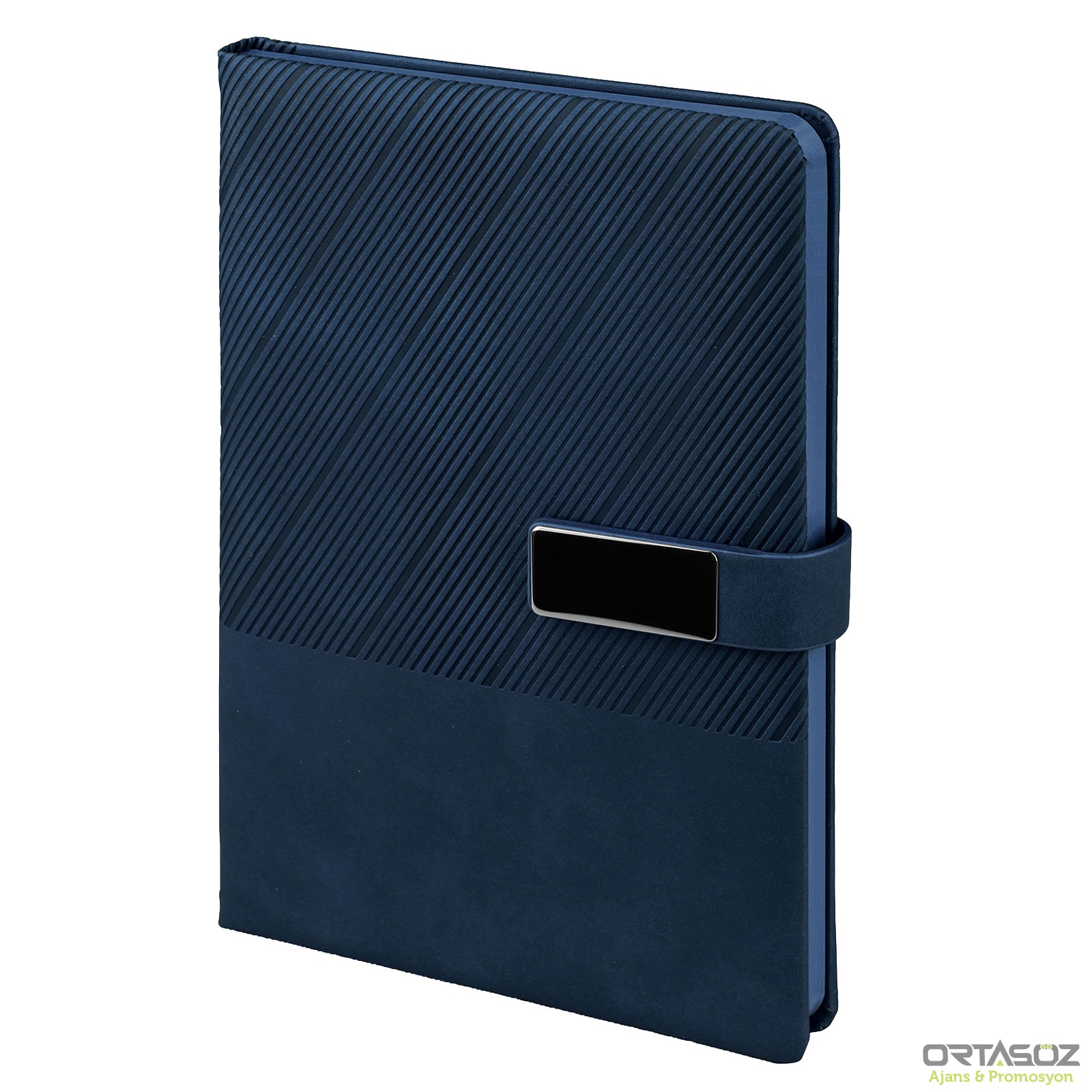 3124 KAVAKLIDERE GRİ TARİHSİZ DEFTER (15X21 CM)