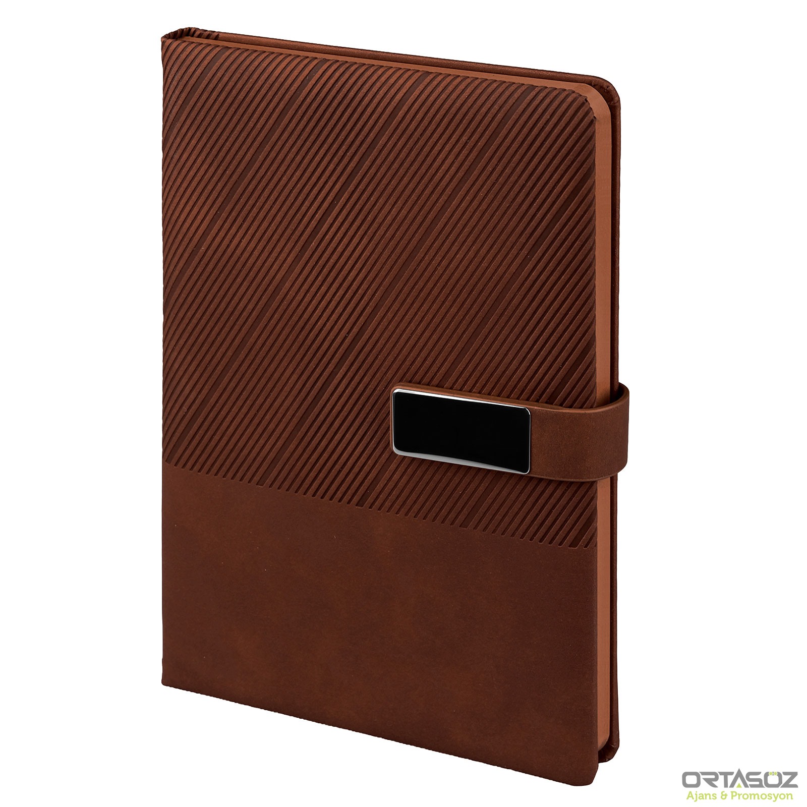 3124 KAVAKLIDERE GRİ TARİHSİZ DEFTER (15X21 CM)