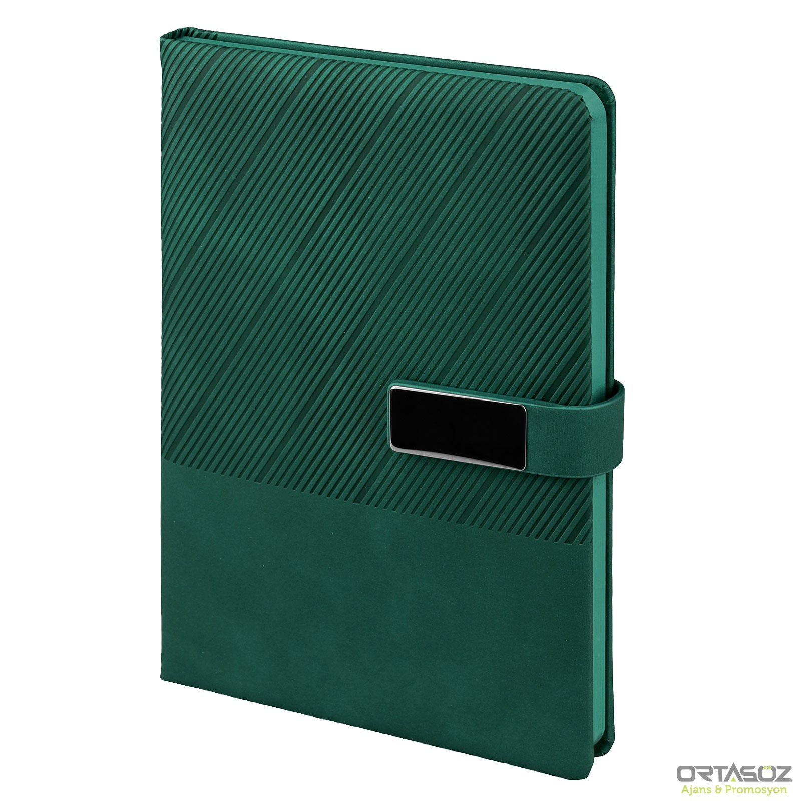 3124 KAVAKLIDERE GRİ TARİHSİZ DEFTER (15X21 CM)