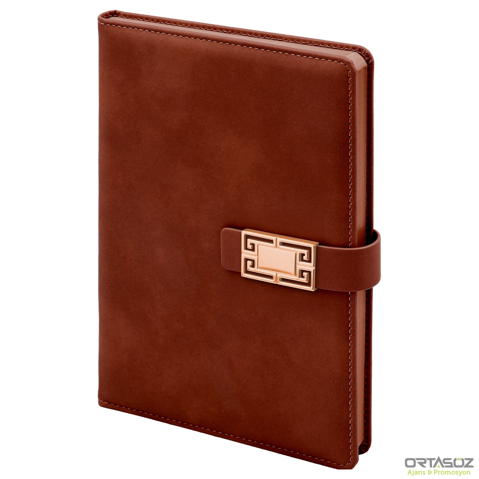 3125 ÖVEÇLER GRİ TARİHSİZ DEFTER (15X21 CM)