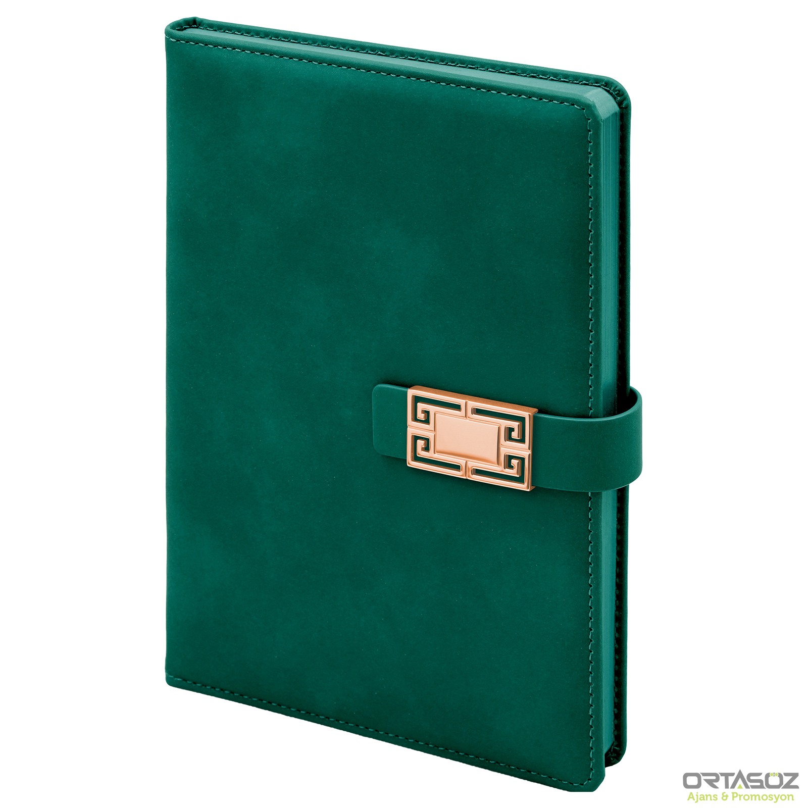 3125 ÖVEÇLER GRİ TARİHSİZ DEFTER (15X21 CM)