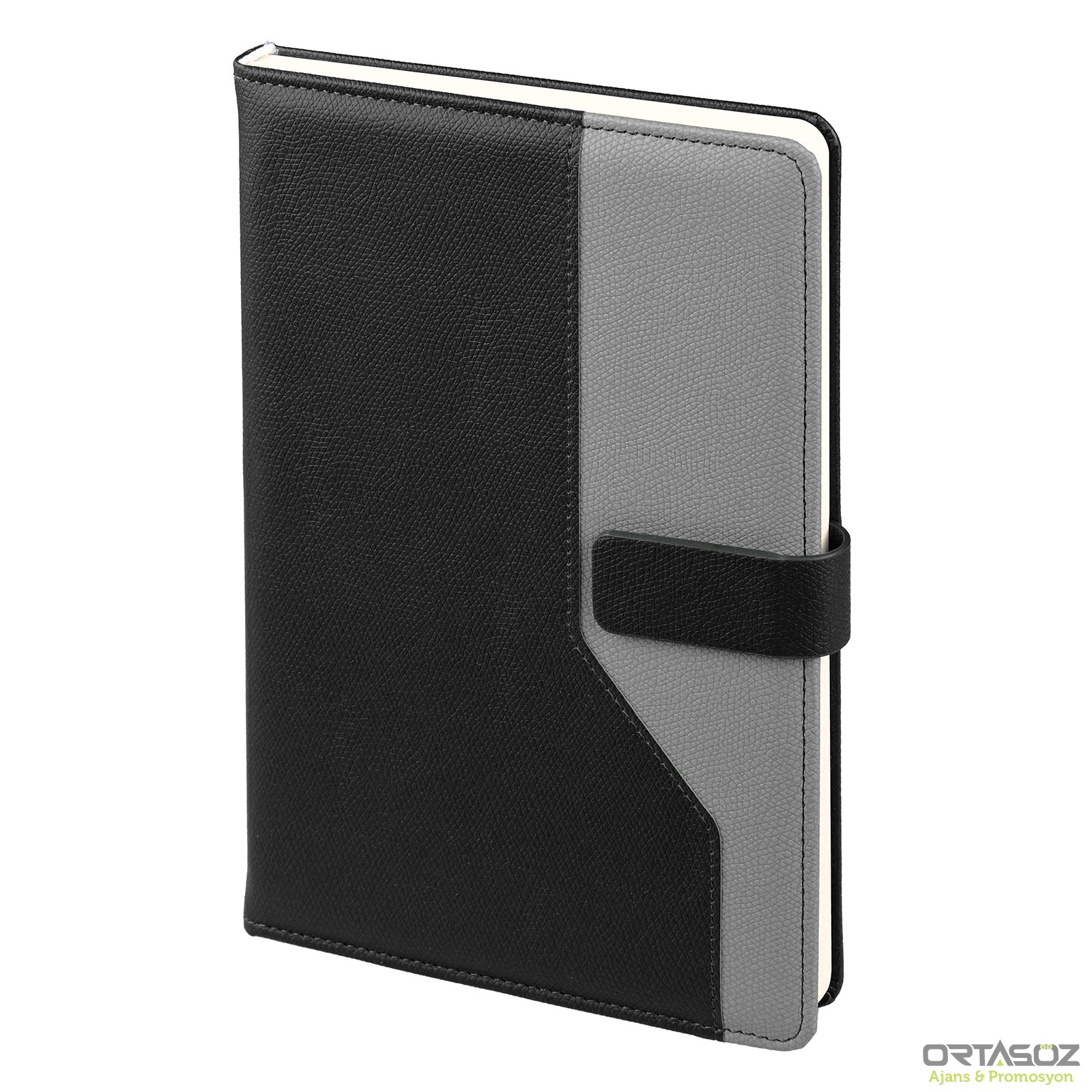 3126 BEŞTEPE KAHVERENGİ TARİHSİZ DEFTER (15X21 CM)