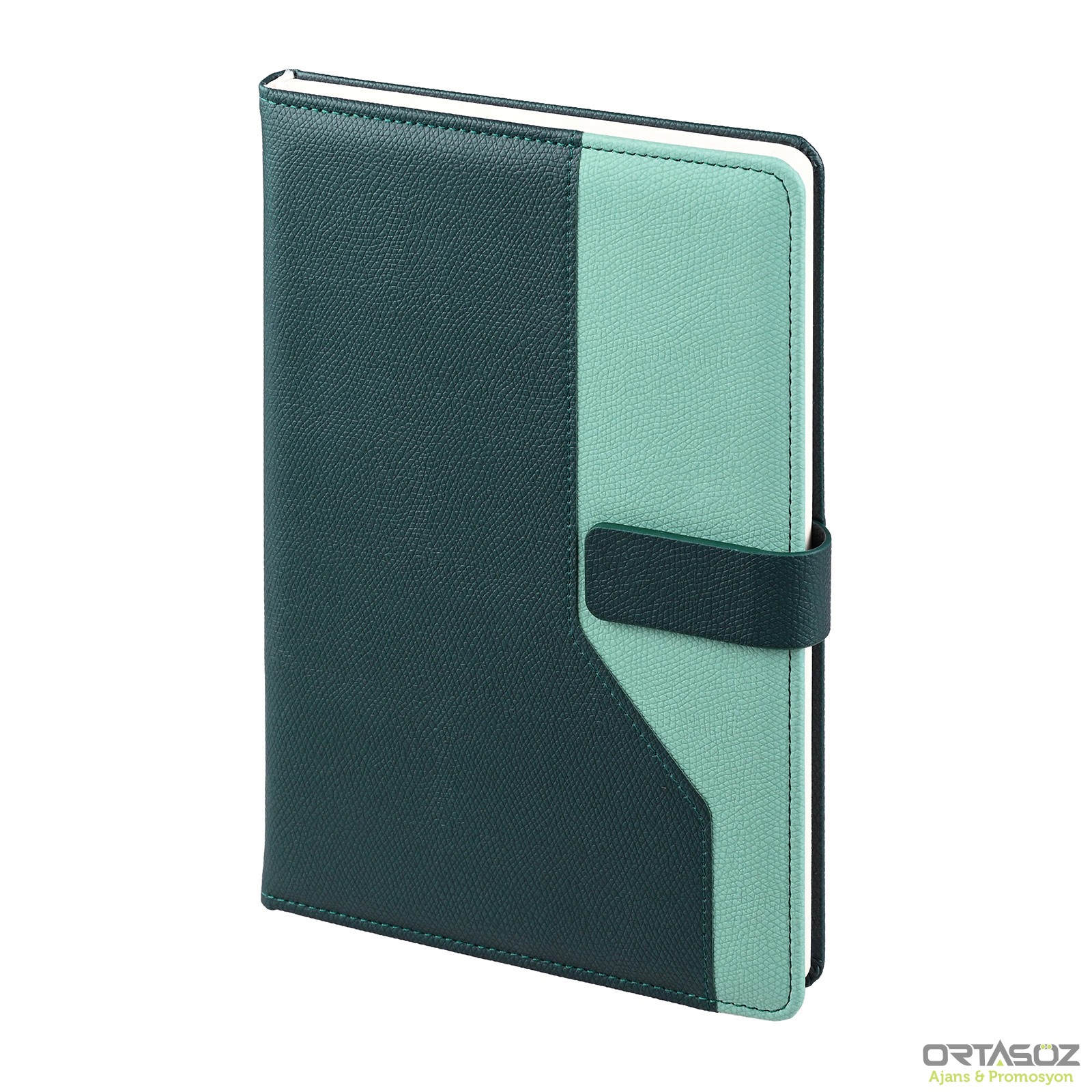 3126 BEŞTEPE KAHVERENGİ TARİHSİZ DEFTER (15X21 CM)