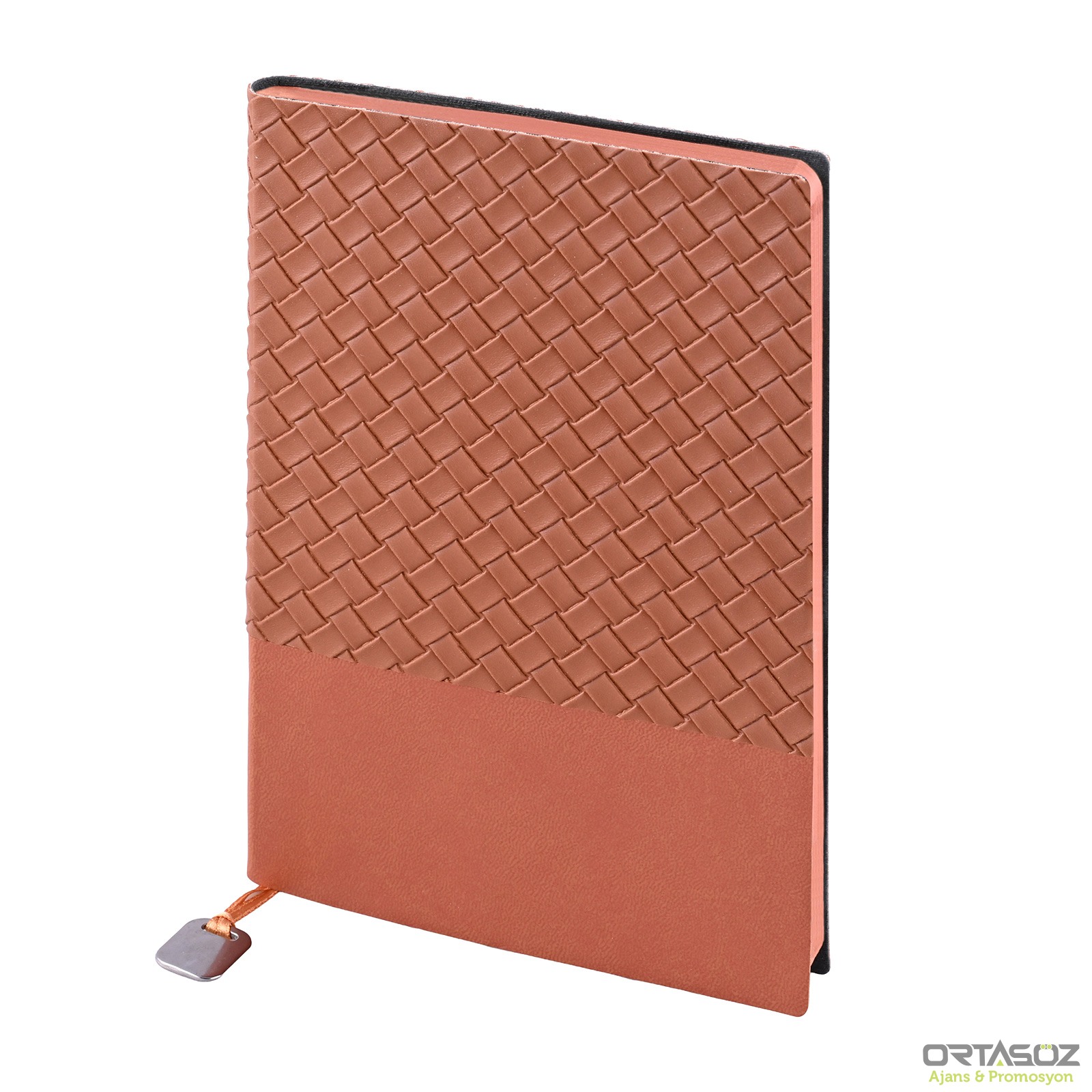 3127 AKAY BORDO TARİHSİZ DEFTER (15X21 CM)