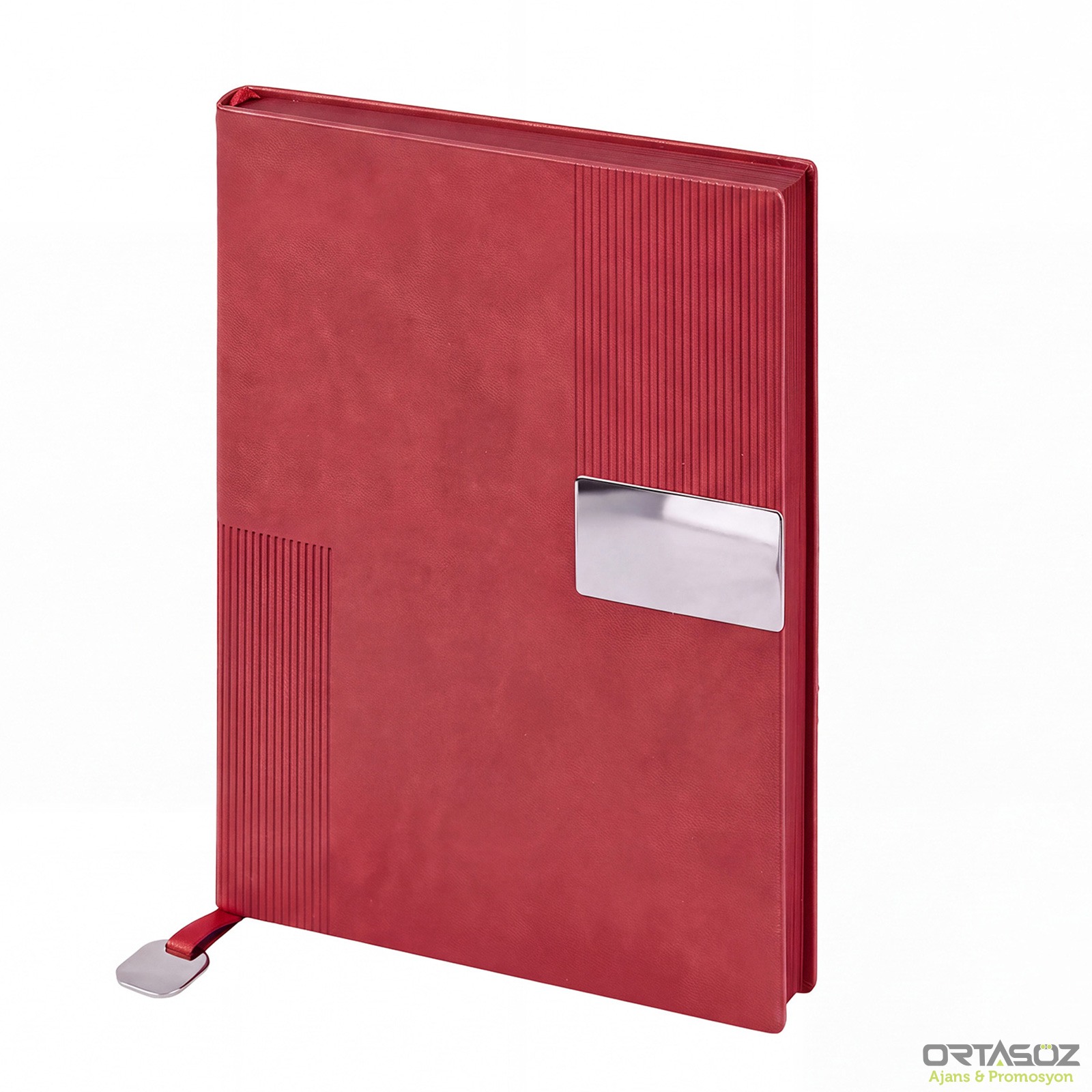 3130 KUĞULU GRİ TARİHSİZ DEFTER (15X21 CM)