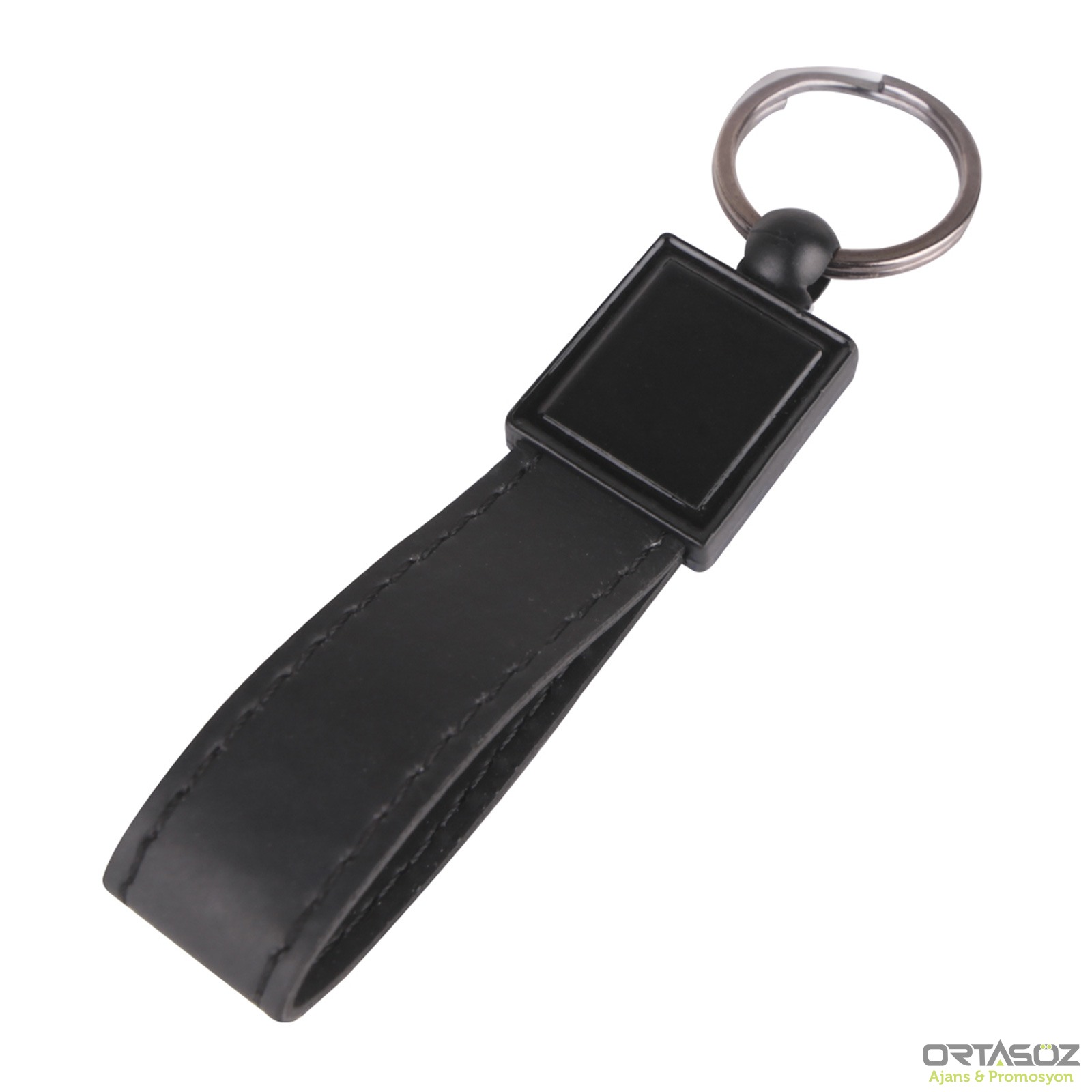 3360 KAÇKAR KIRMIZI DERİ ANAHTARLIK