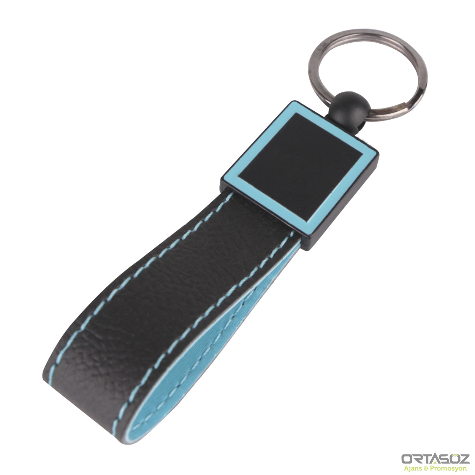 3360 KAÇKAR KIRMIZI DERİ ANAHTARLIK