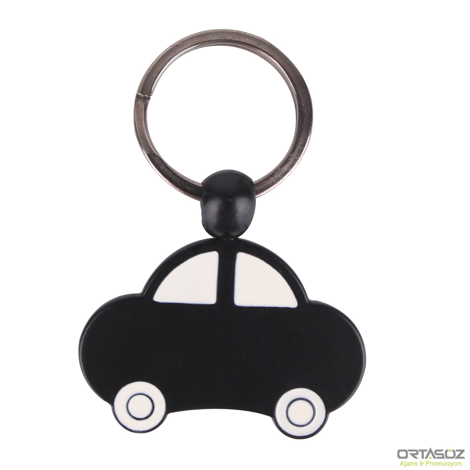 ÇAĞIN SİYAH TEK YÖN METAL ANAHTARLIK