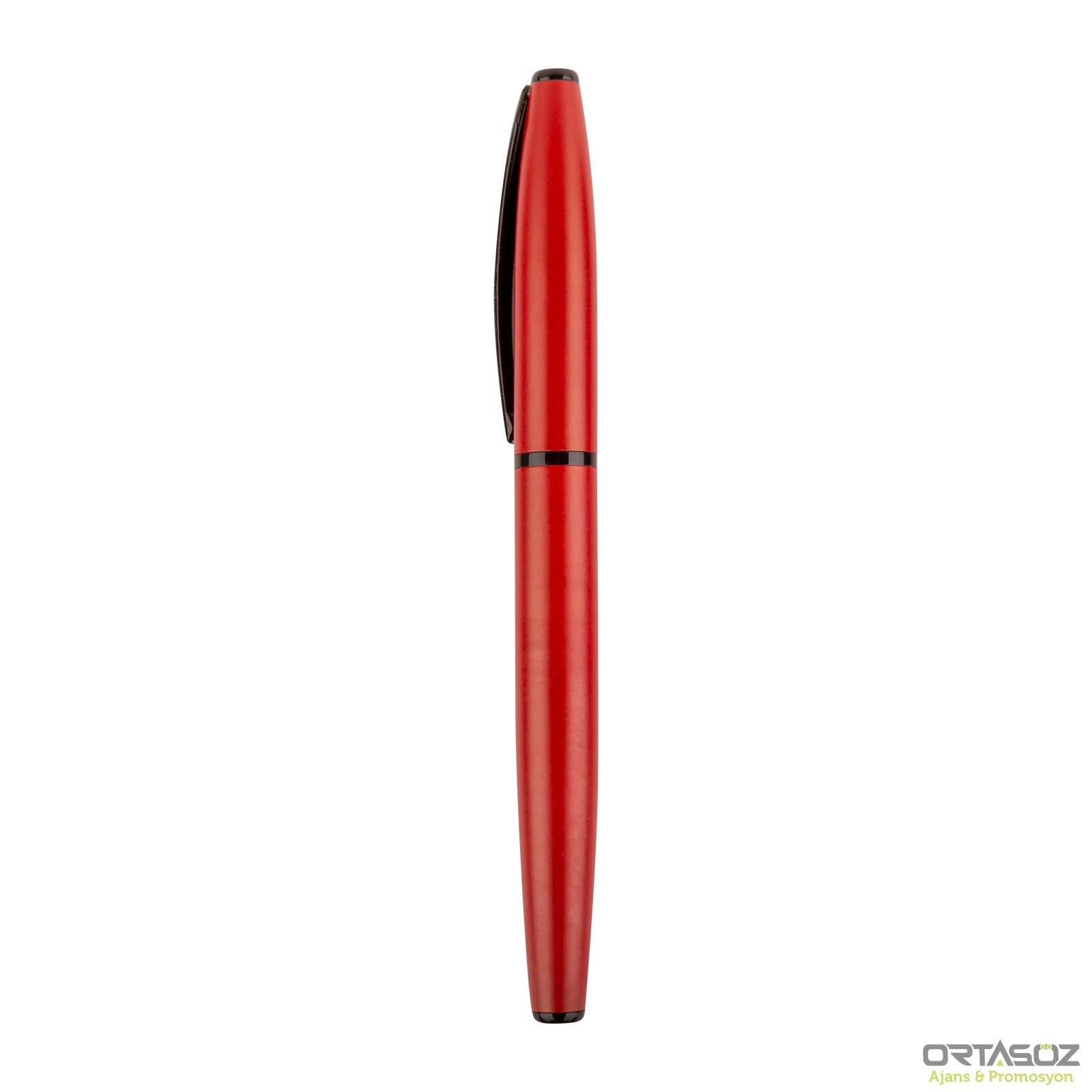 4011 NİŞANTAŞI SİYAH METAL ROLLER KALEM 