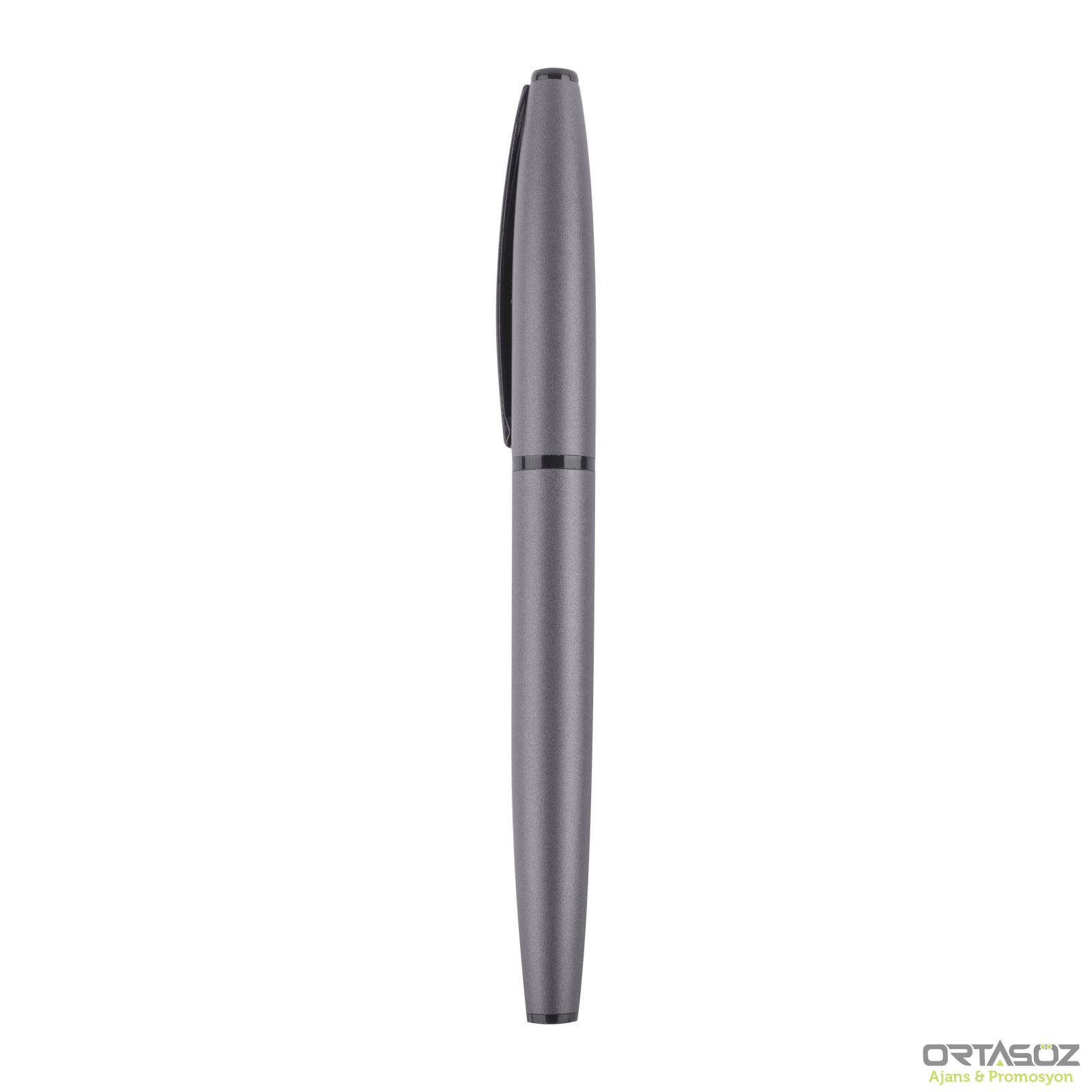 4011 NİŞANTAŞI SİYAH METAL ROLLER KALEM 