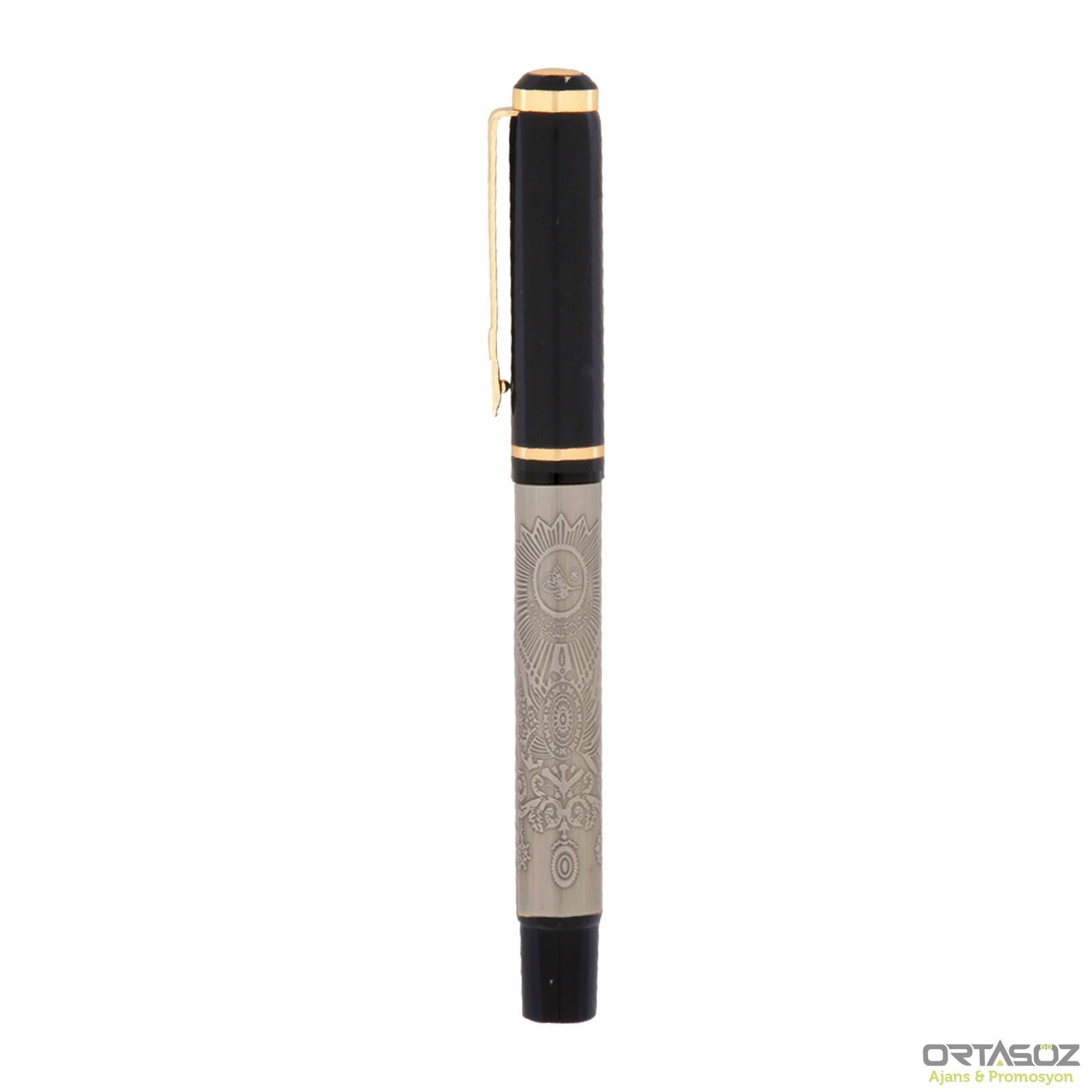 HEKİMHAN OSMANLI KABARTMALI METAL ROLLER KALEM