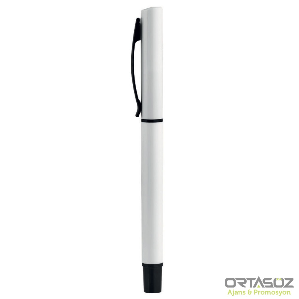 4059 PAMUKKALE SİYAH PLASTİK TÜKENMEZ KALEM 