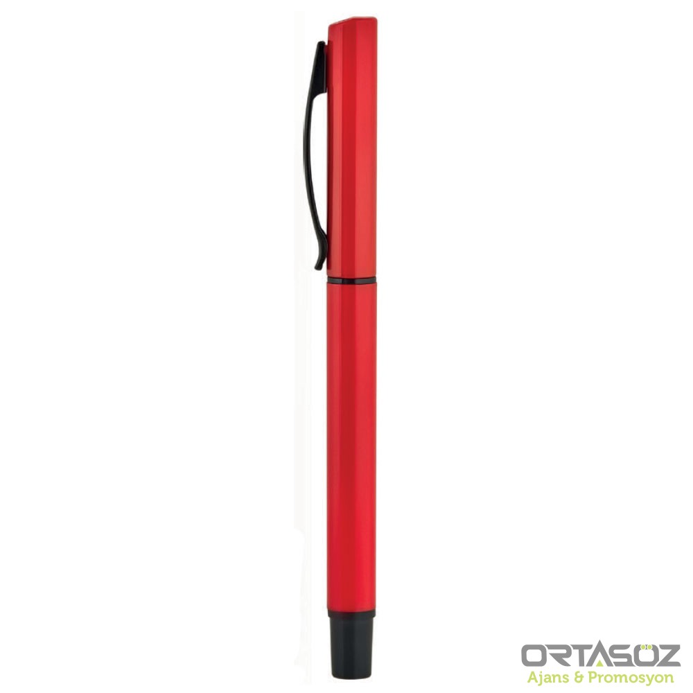 4059 PAMUKKALE SİYAH PLASTİK TÜKENMEZ KALEM 