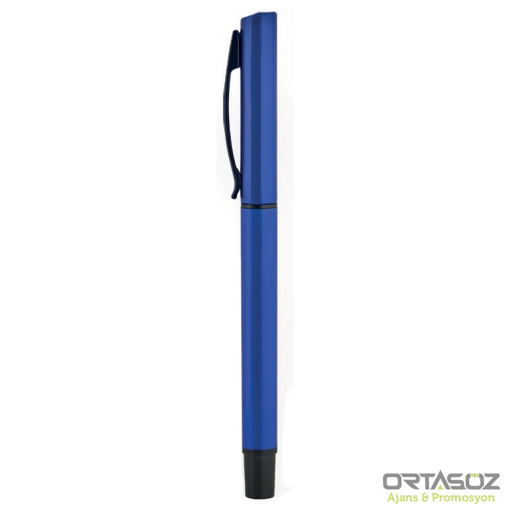 4059 PAMUKKALE SİYAH PLASTİK TÜKENMEZ KALEM 