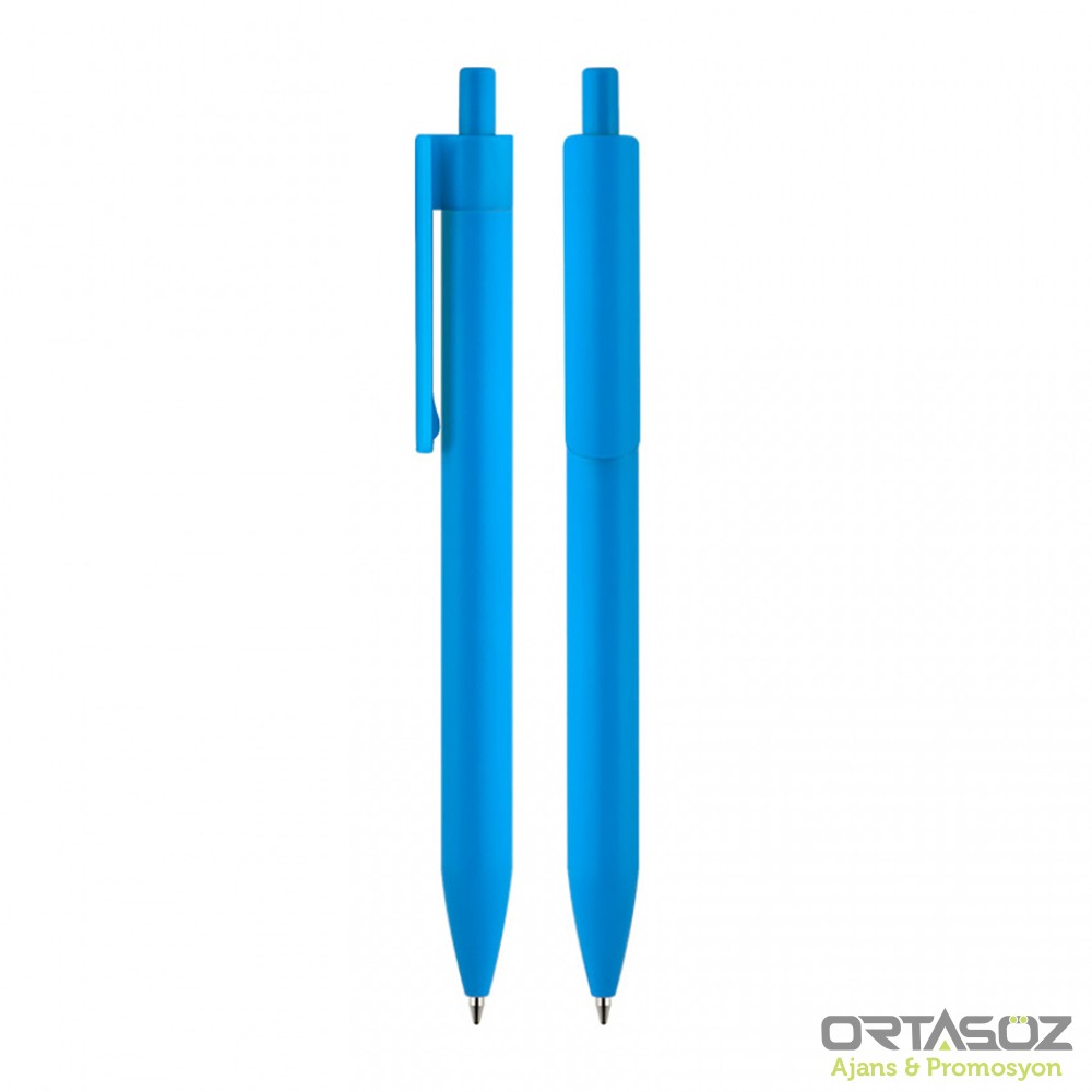 4063 SERİK LACİVERT JUMBO JELL REFILL PLASTİK TÜKENMEZ KALEM