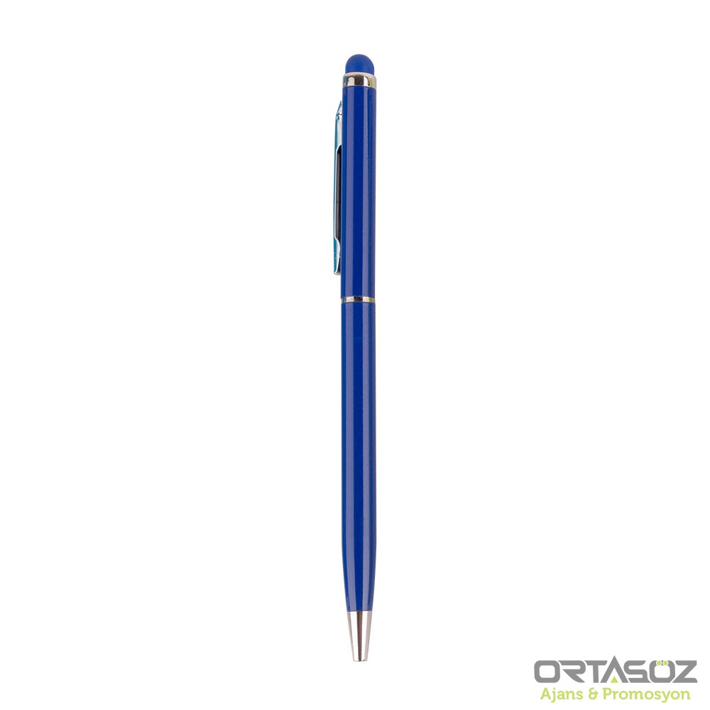 4067 BAYRAKLI YEŞİL METAL TÜKENMEZ KALEM