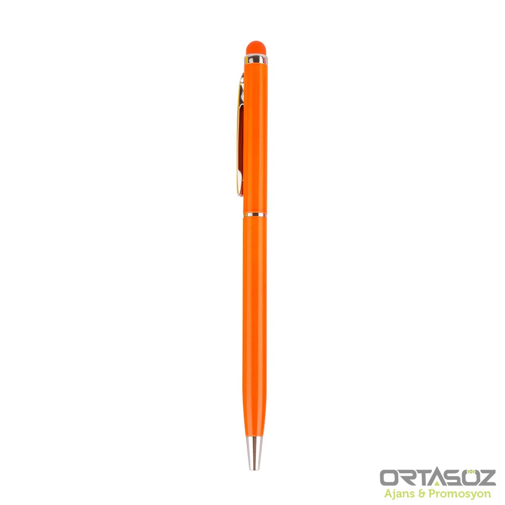 4067 BAYRAKLI YEŞİL METAL TÜKENMEZ KALEM