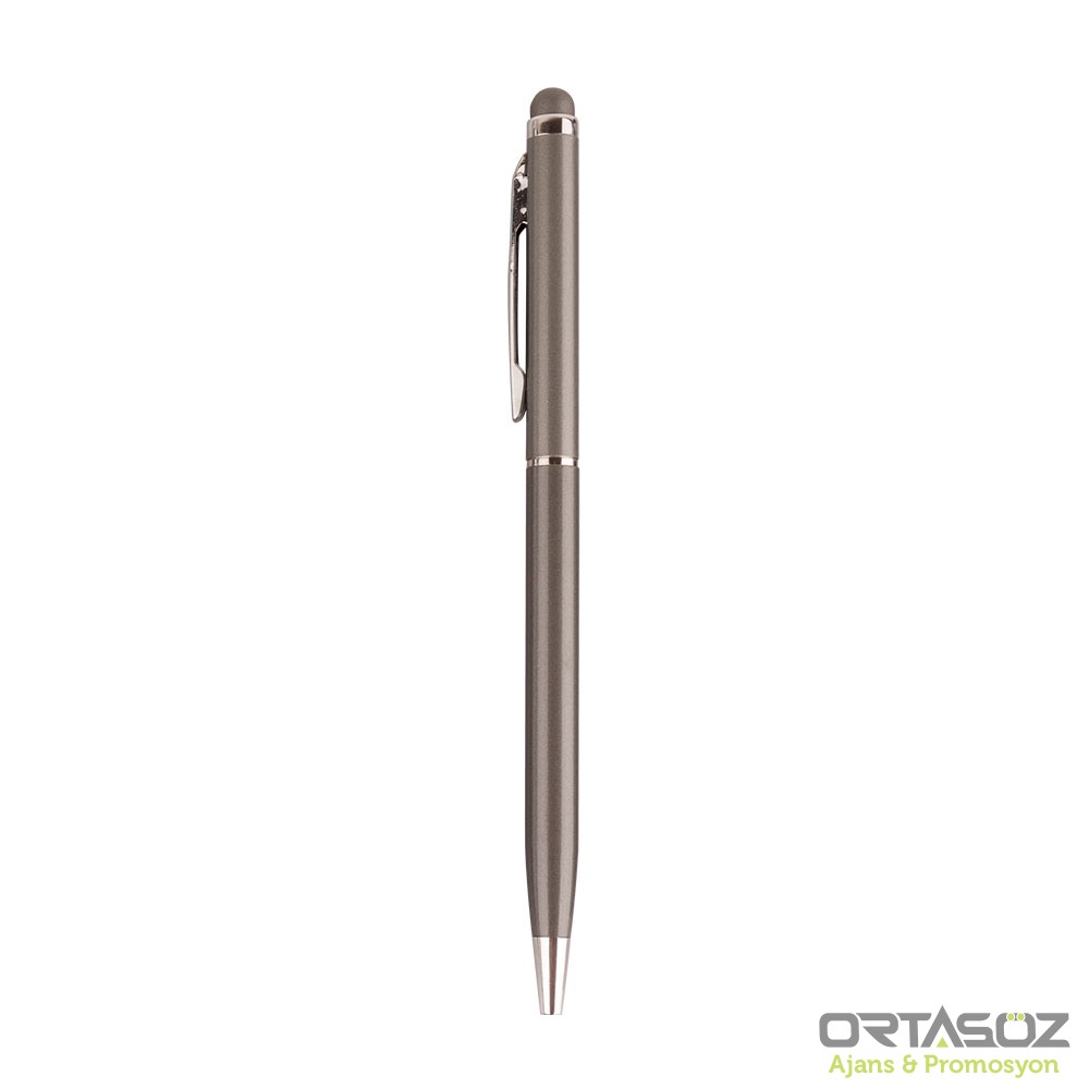 4067 BAYRAKLI YEŞİL METAL TÜKENMEZ KALEM