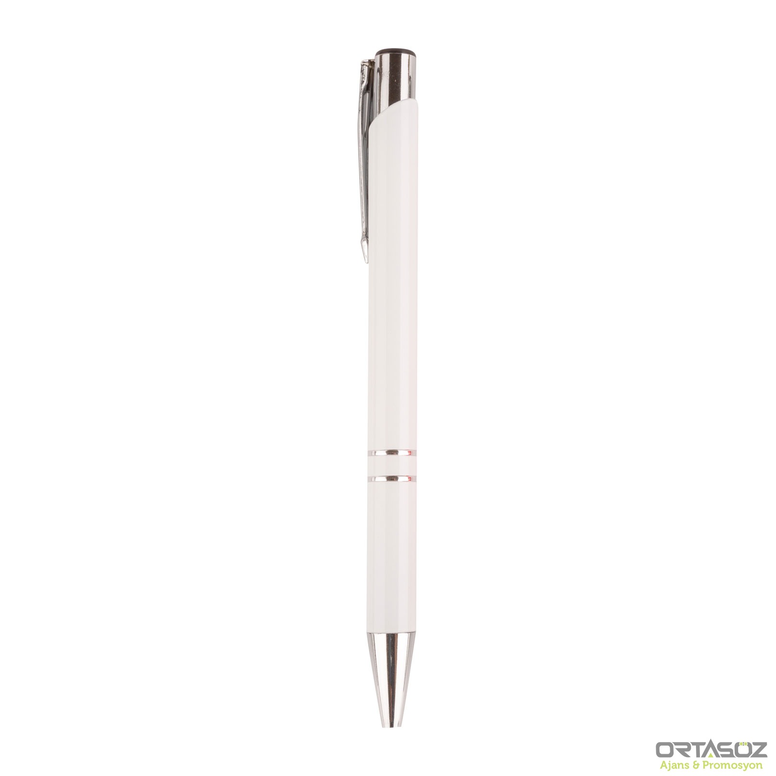 4083 ÇORLU SİYAH METAL TÜKENMEZ KALEM 