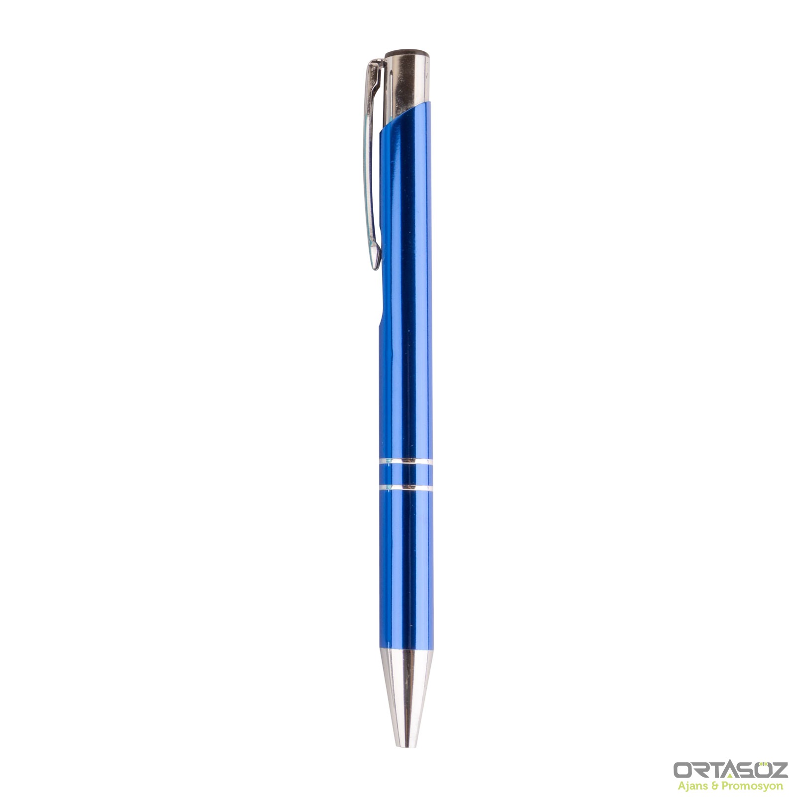 4083 ÇORLU SİYAH METAL TÜKENMEZ KALEM 