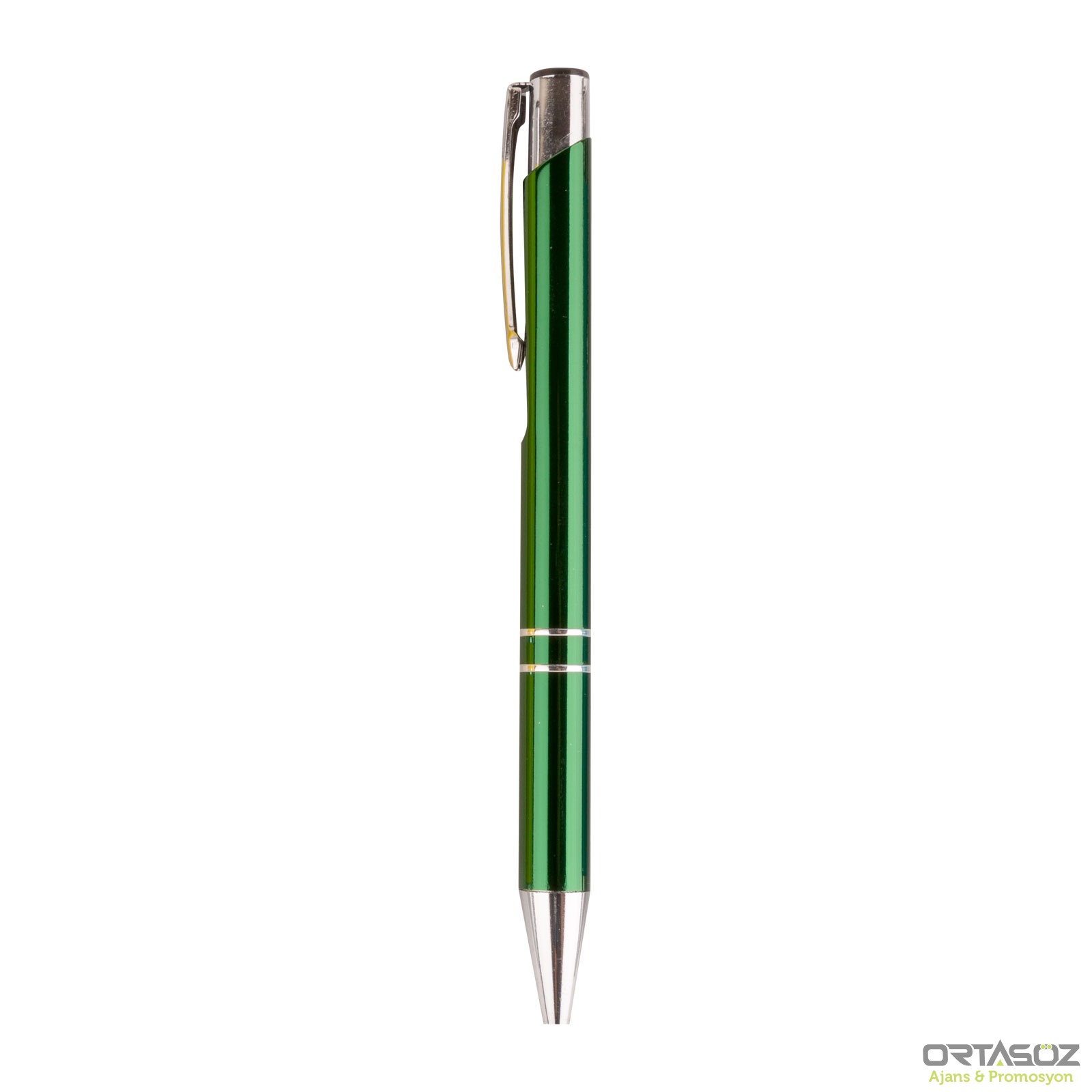 4083 ÇORLU SİYAH METAL TÜKENMEZ KALEM 