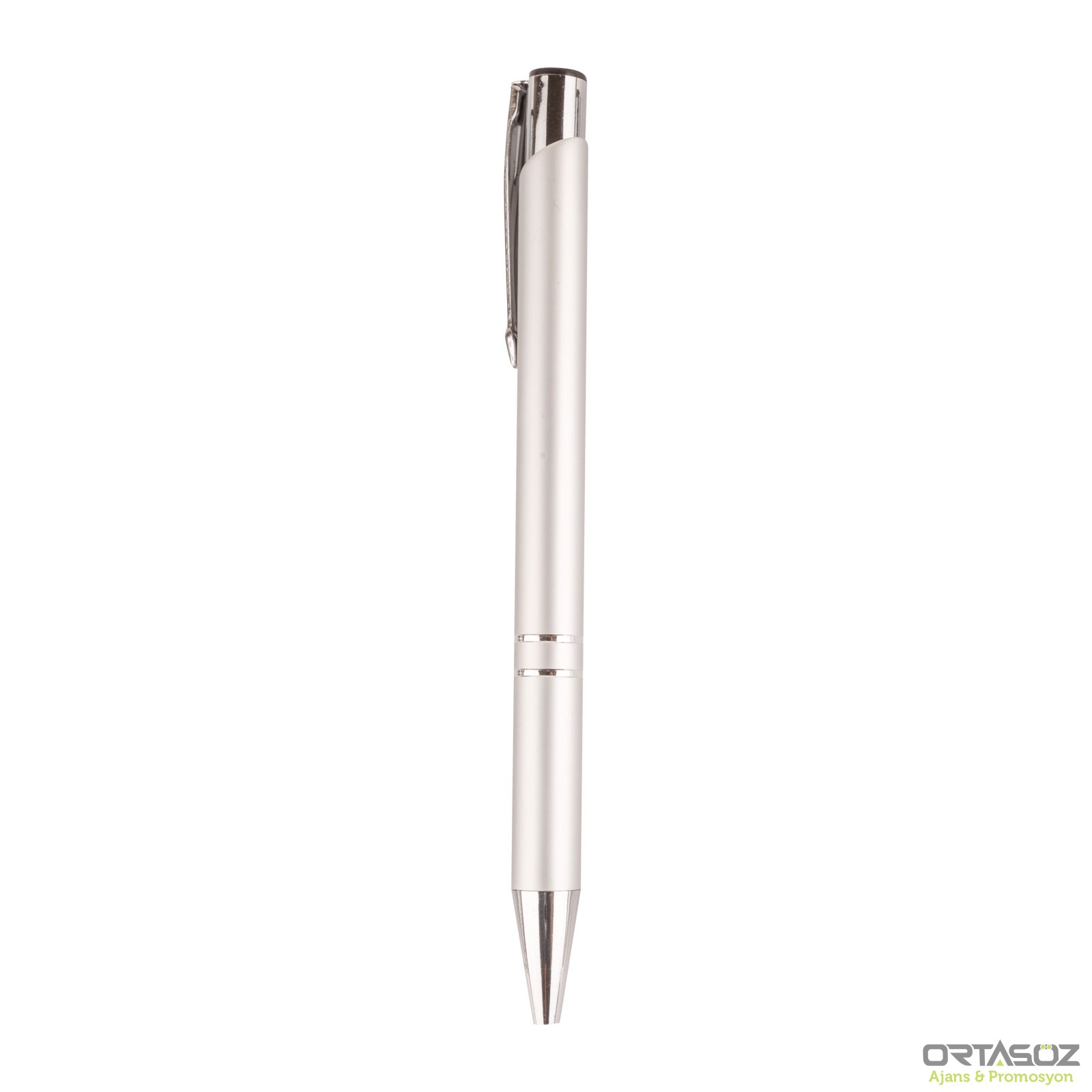 4083 ÇORLU SİYAH METAL TÜKENMEZ KALEM 