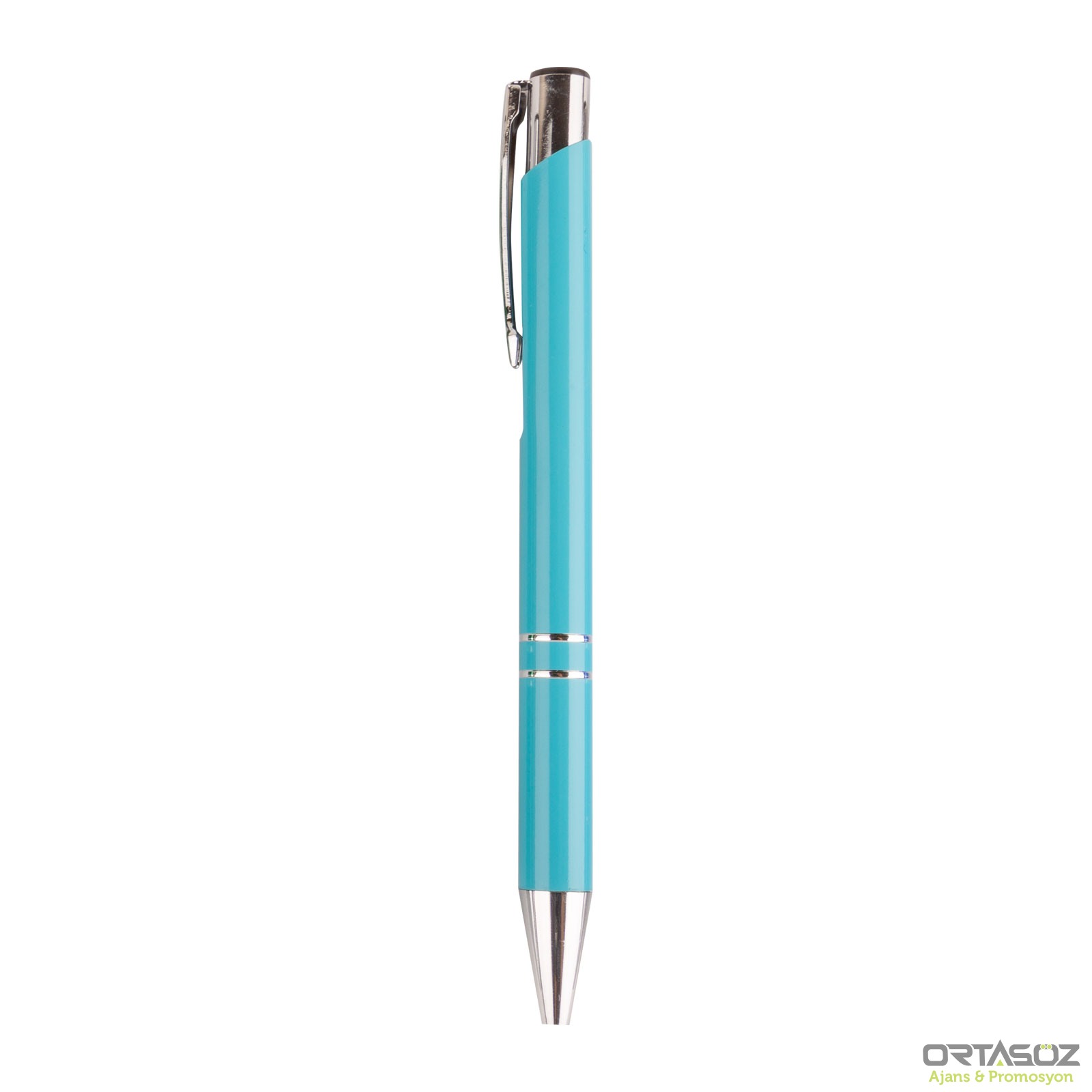 4083 ÇORLU SİYAH METAL TÜKENMEZ KALEM 