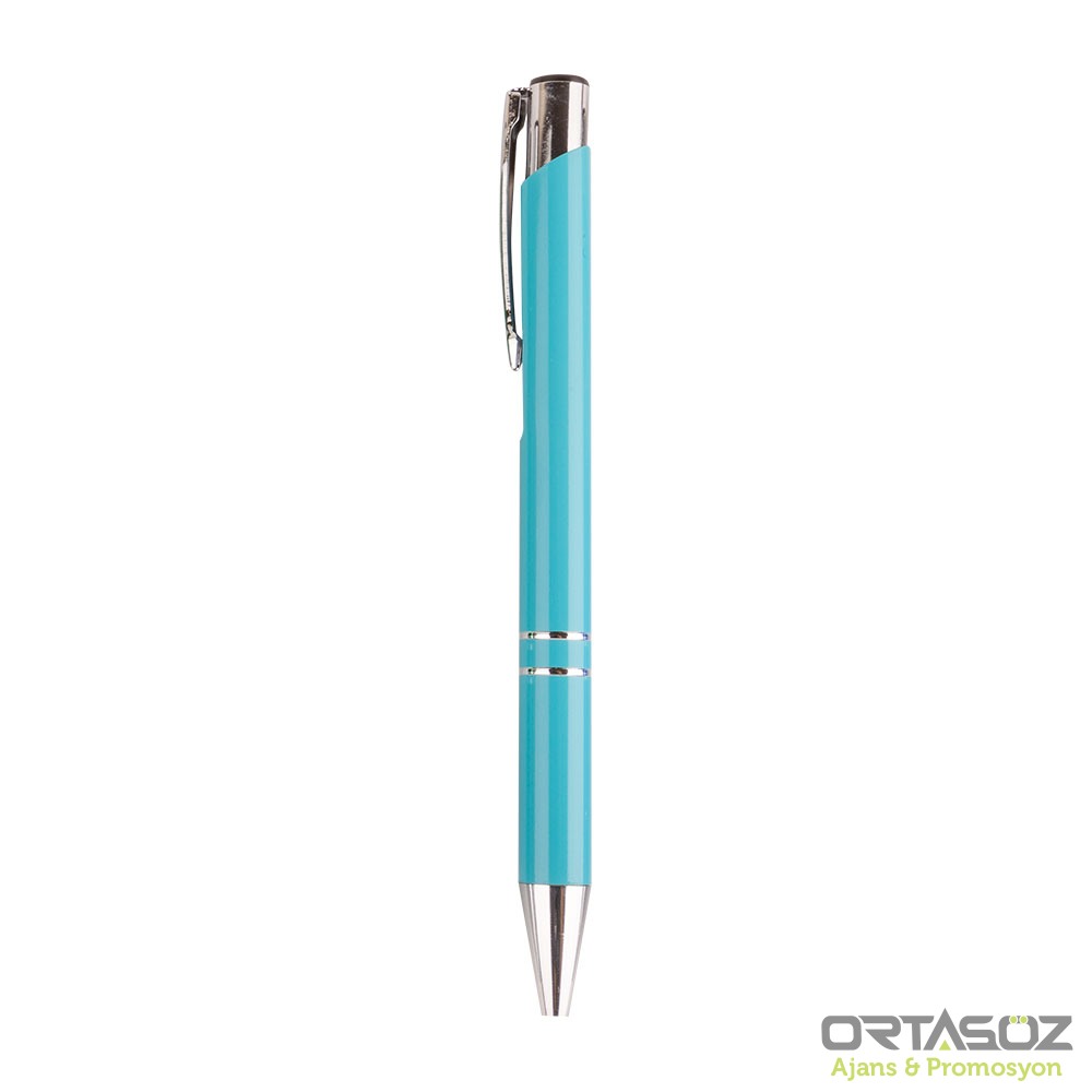 ÇORLU TURKUAZ METAL TÜKENMEZ KALEM 