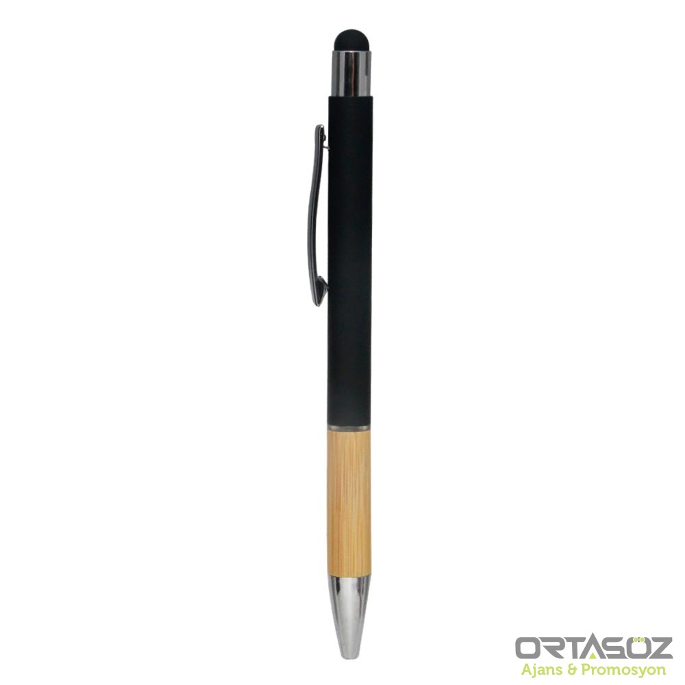 ESPİYE SİYAH METAL TÜKENMEZ KALEM 