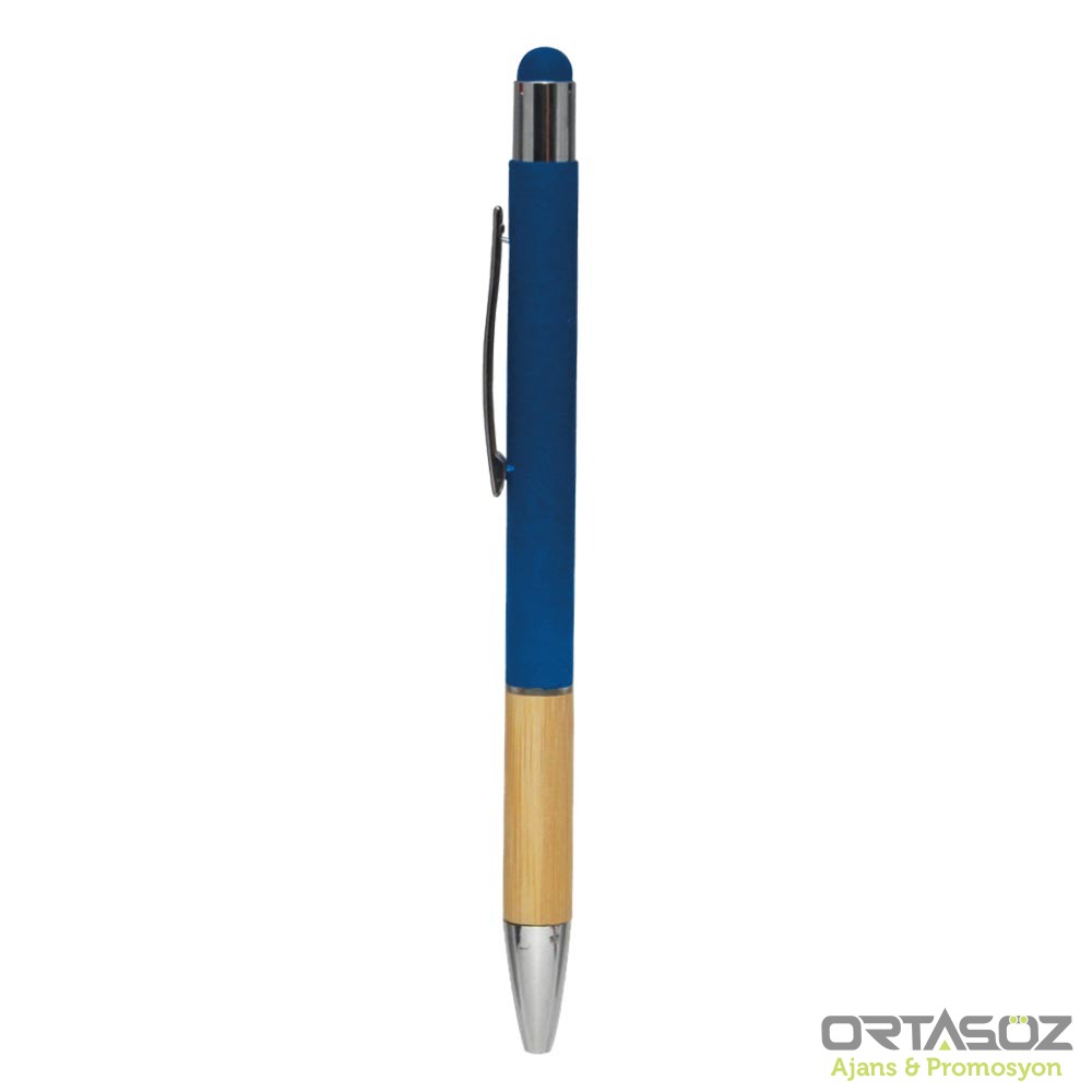 ESPİYE LACİVERT METAL TÜKENMEZ KALEM 