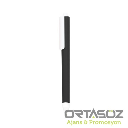 MENEMEN SİYAH PLASTİK TÜKENMEZ KALEM 