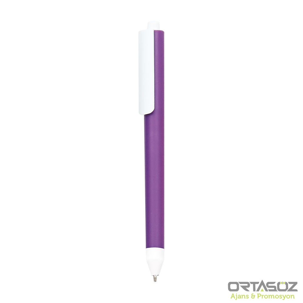 MENEMEN MOR PLASTİK TÜKENMEZ KALEM 