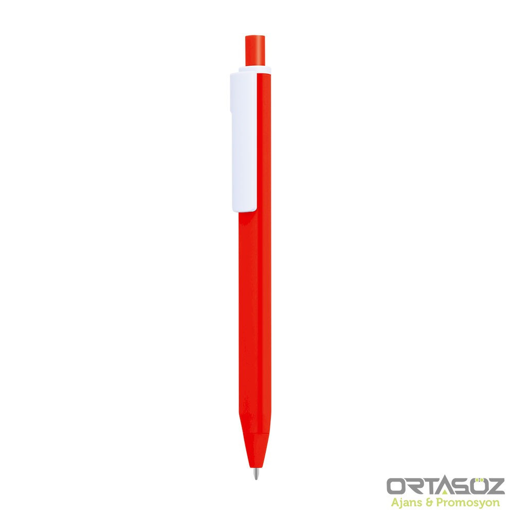 GÖNEN KIRMIZI PLASTİK TÜKENMEZ KALEM 