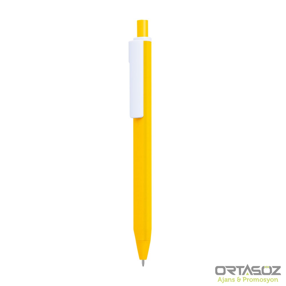 GÖNEN SARI PLASTİK TÜKENMEZ KALEM 
