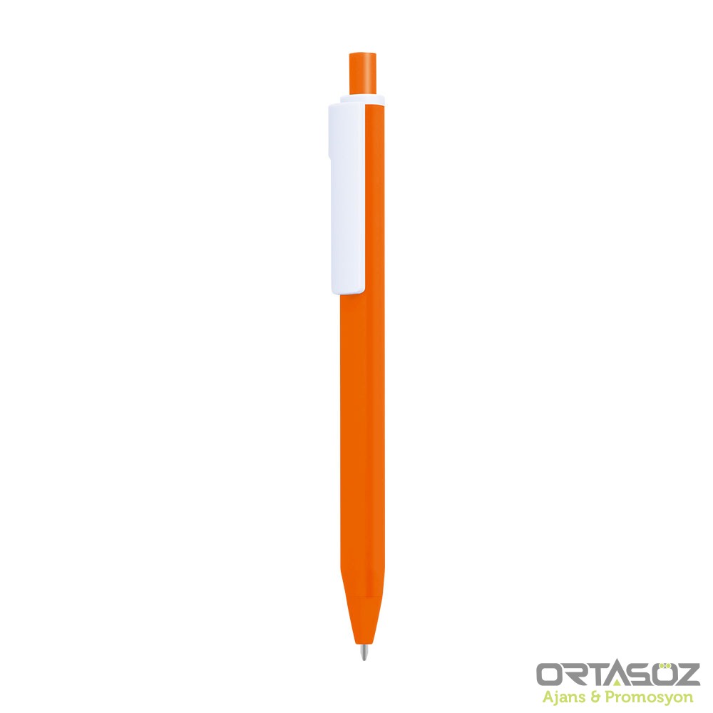 GÖNEN TURUNCU PLASTİK TÜKENMEZ KALEM 
