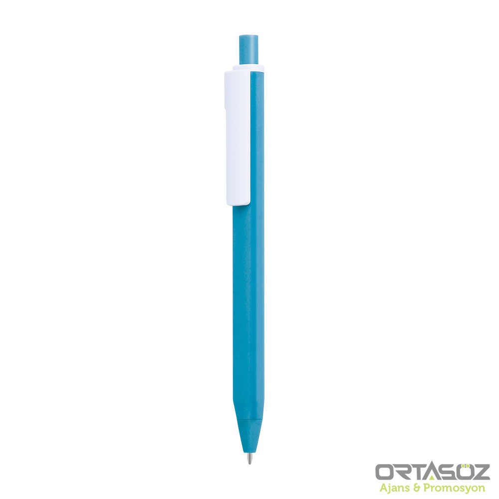 GÖNEN TURKUAZ PLASTİK TÜKENMEZ KALEM 