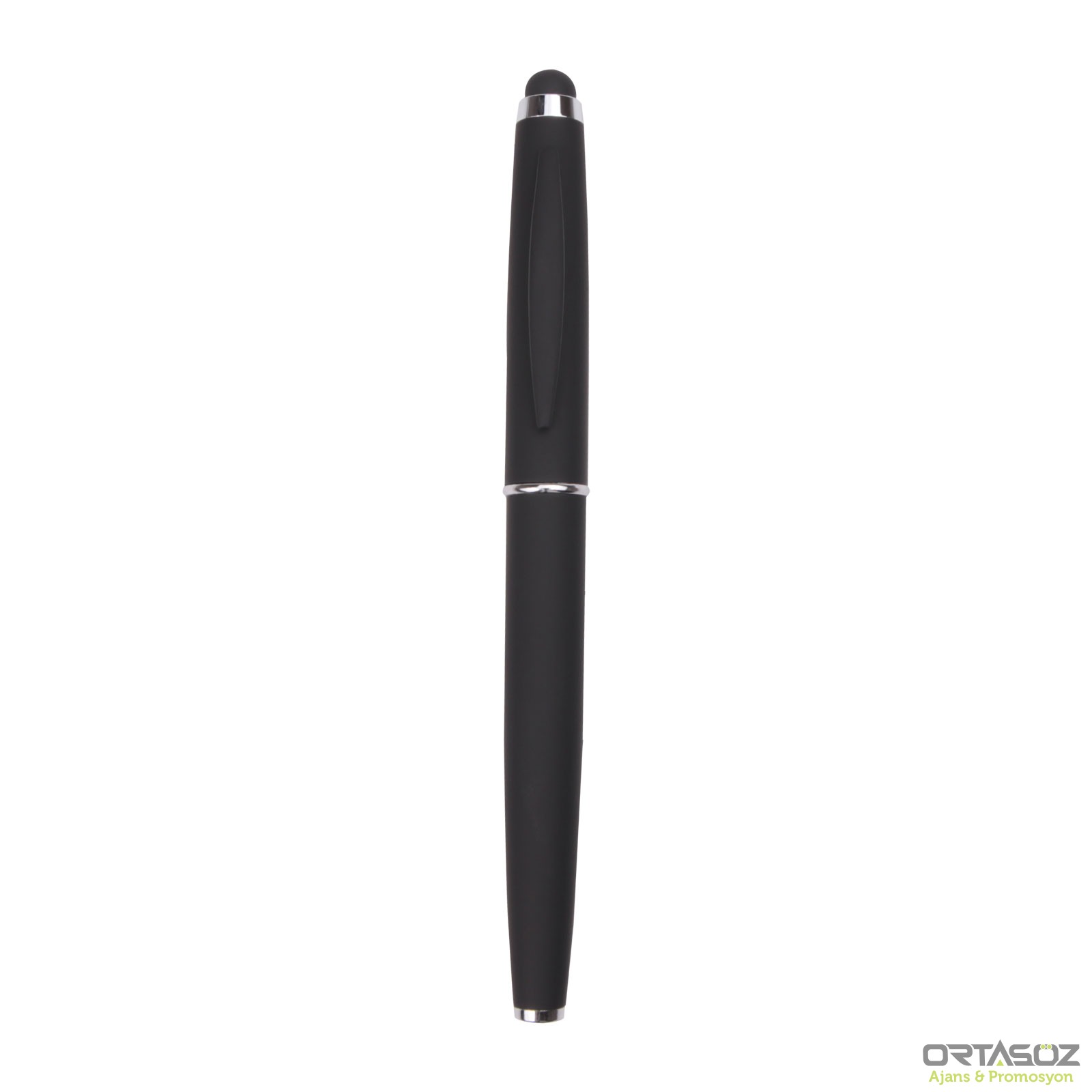 KULA SİYAH METAL ROLLER KALEM