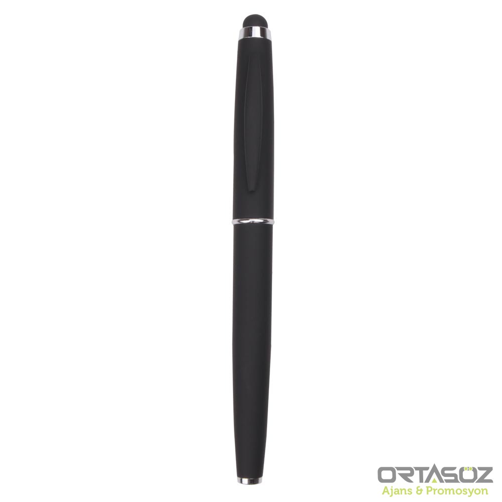 KULA SİYAH METAL ROLLER KALEM