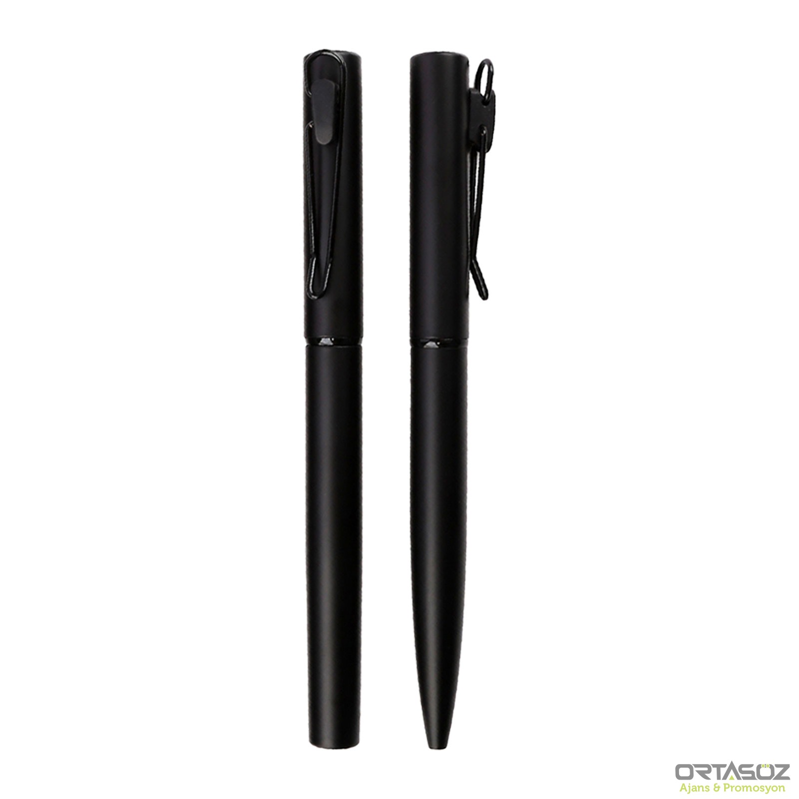 EMİRGAZİ SİYAH İKİLİ KALEM SETİ