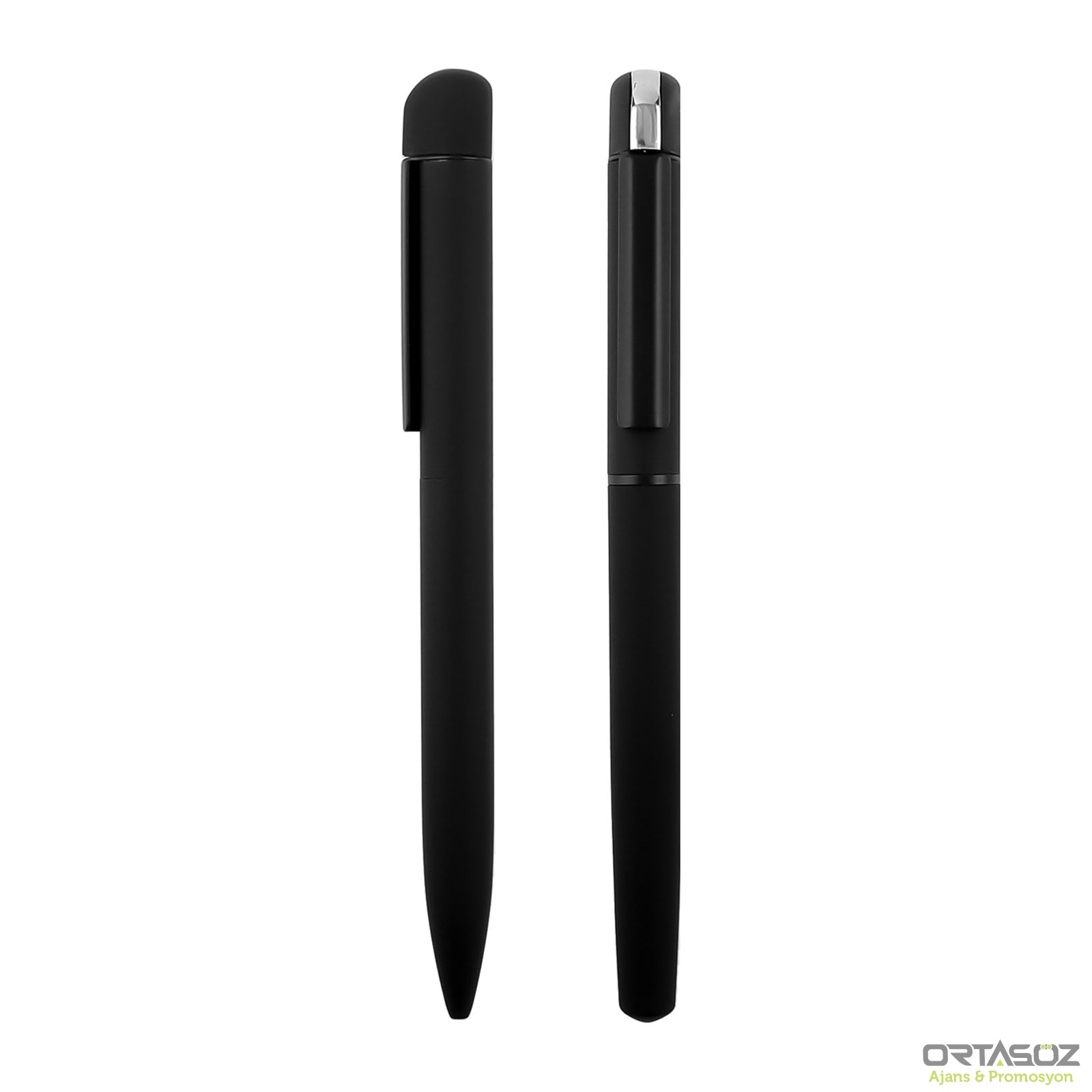 MERAM SİYAH İKİLİ KALEM SETİ
